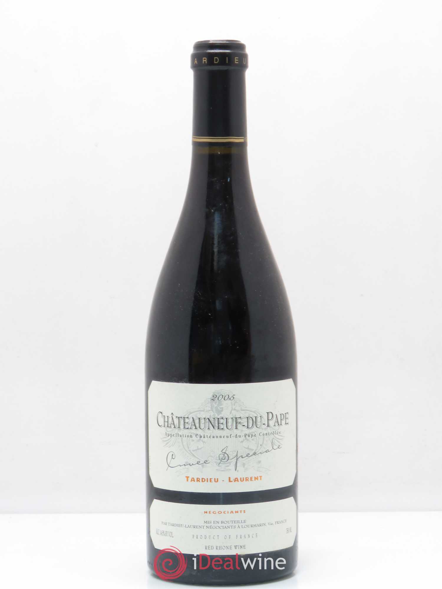 Châteauneuf-du-Pape Tardieu-Laurent Cuvée spéciale Famille Tardieu (sans prix de réserve) 2005 - Lot de 1 bouteille - 0