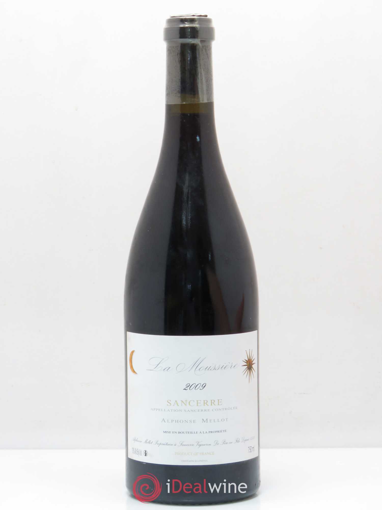 Sancerre La Moussière Alphonse Mellot (sans prix de réserve) 2009 - Lot de 1 bouteille - 0