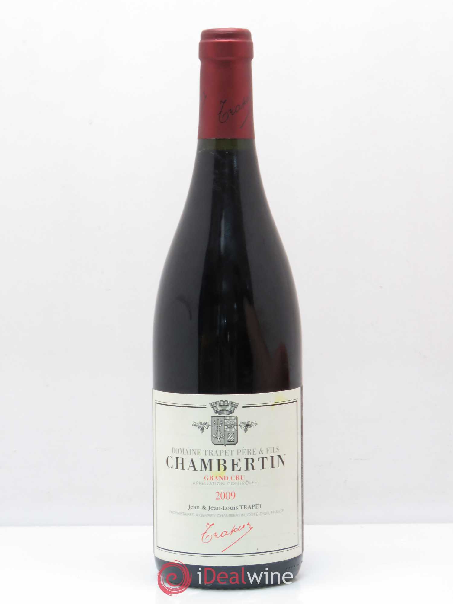 Chambertin Grand Cru Domaine Trapet 2009 - Lot de 1 bouteille - 0