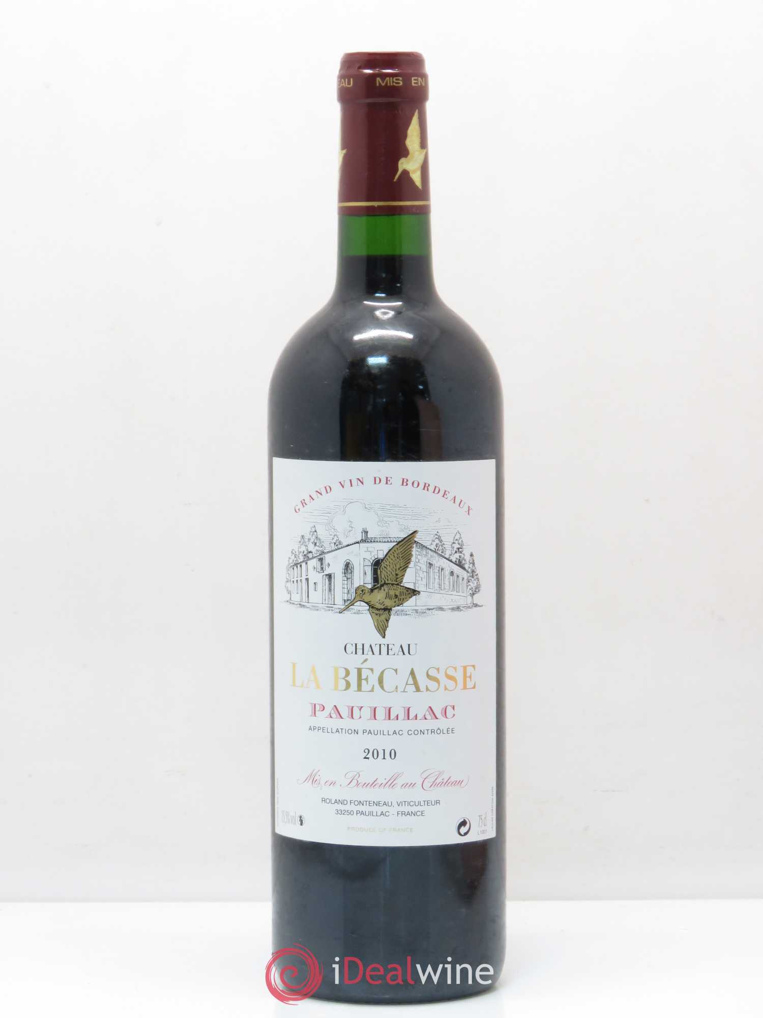 Château la Bécasse 2010 - Lot de 1 bouteille - 0