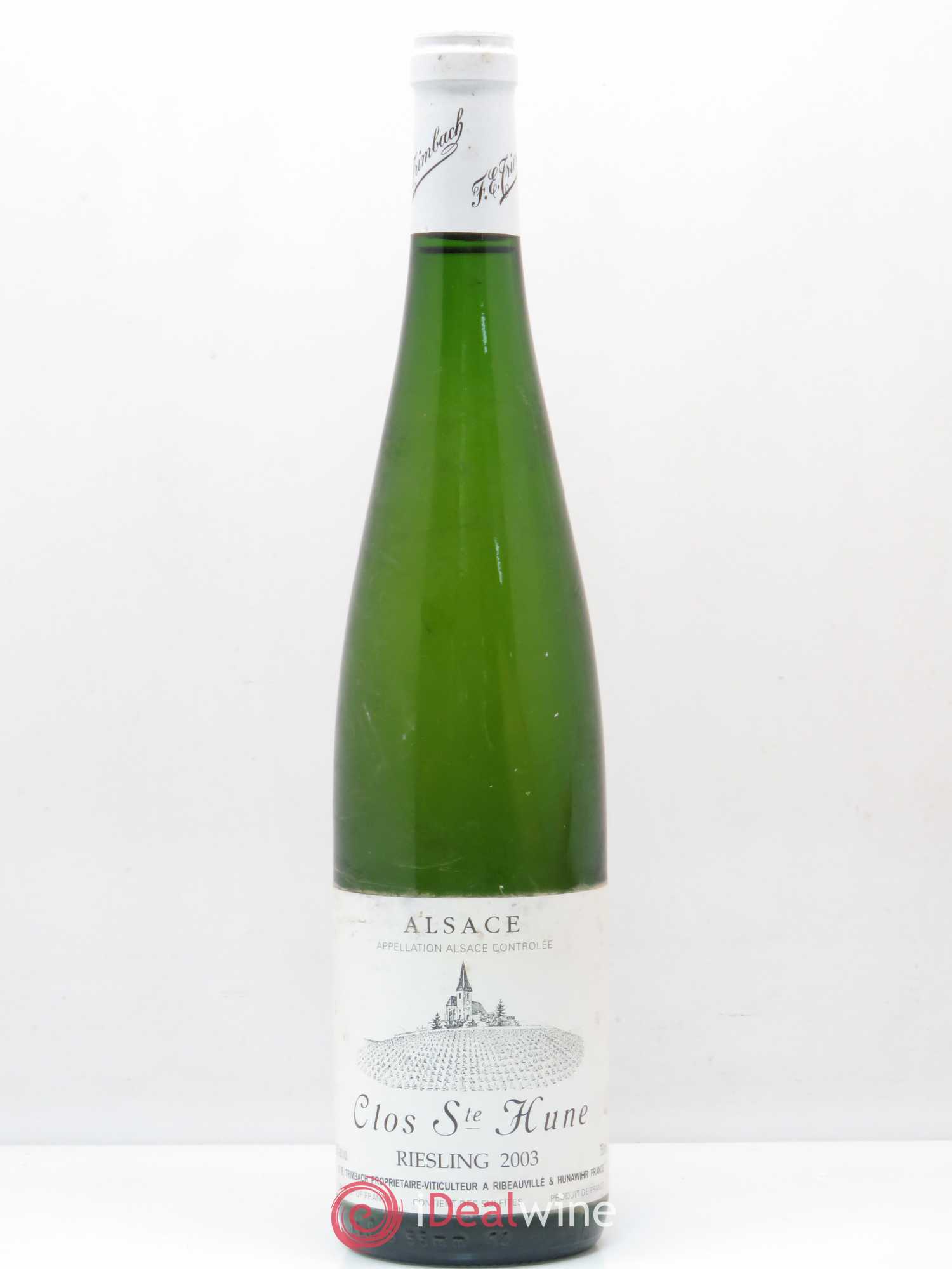 Alsace Riesling Clos Sainte-Hune Trimbach (Domaine) 2003 - Lot de 1 bouteille - 0