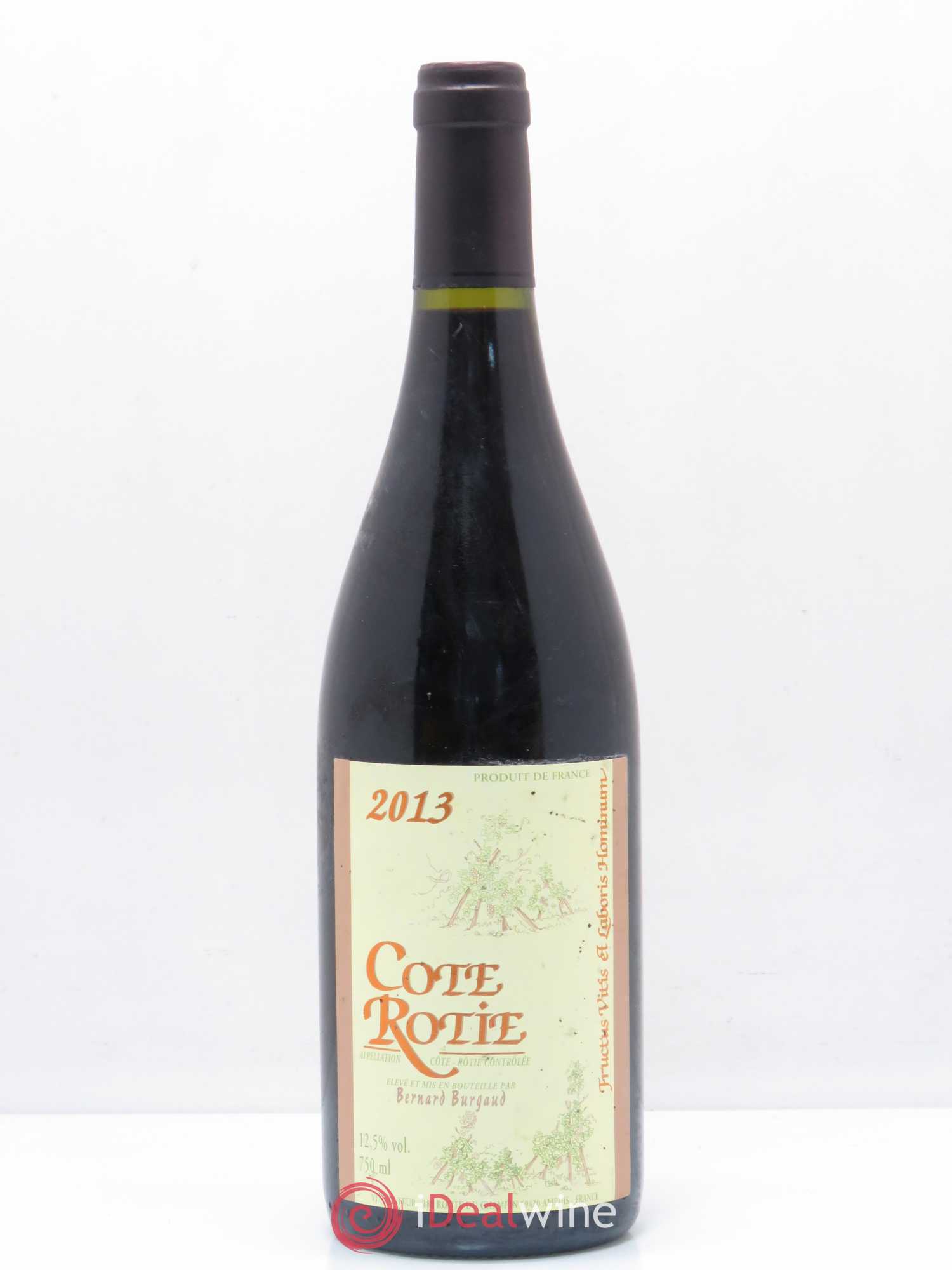 Côte-Rôtie Bernard Burgaud (sans prix de réserve) 2013 - Lot de 1 bouteille - 0