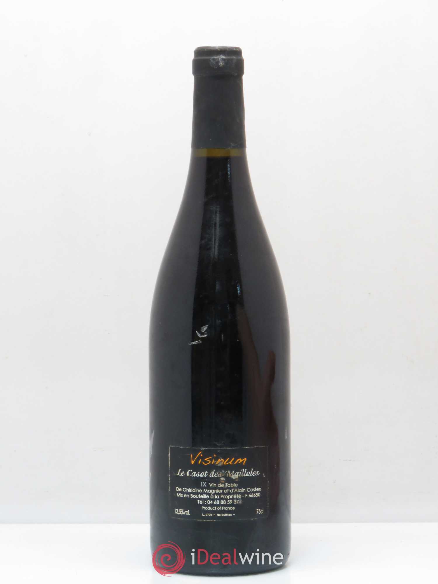 Vin de table Visinum Le Casot des Mailloles 2009 - Posten von 1 Flasche - 1