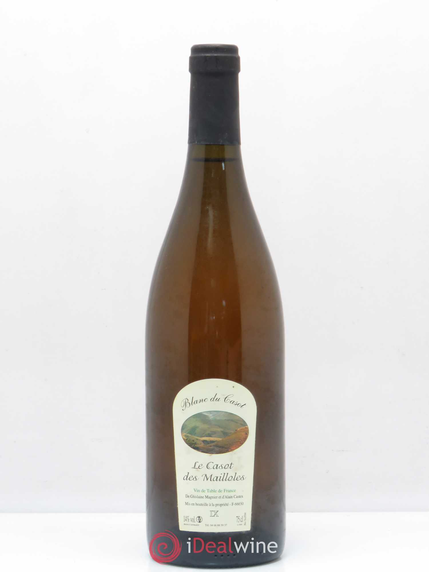 Vin de table Blanc du Casot Le Casot des Mailloles 2009 - Posten von 1 Flasche - 0
