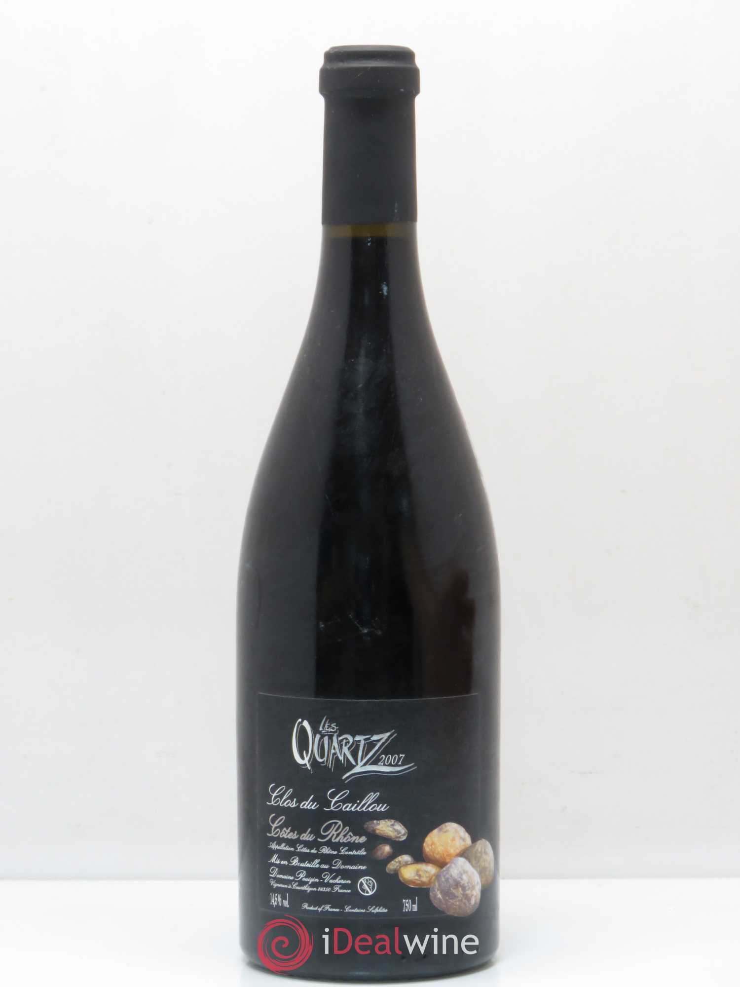 Côtes-du-Rhône Les Quartz Le Clos du Caillou 2007 - Lot de 1 bouteille - 0
