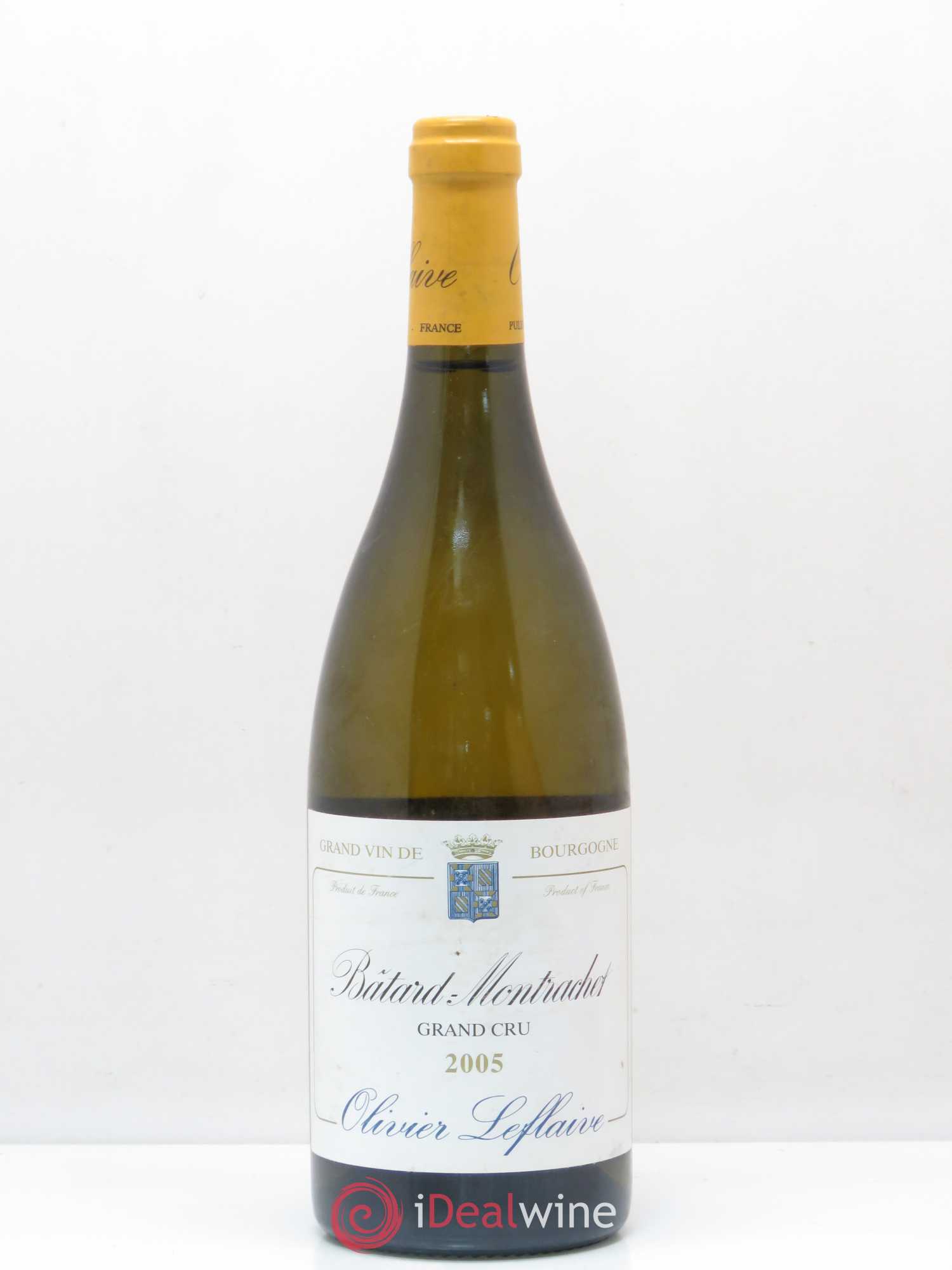 Bâtard-Montrachet Grand Cru Olivier Leflaive 2005 - Lot de 1 bouteille - 0