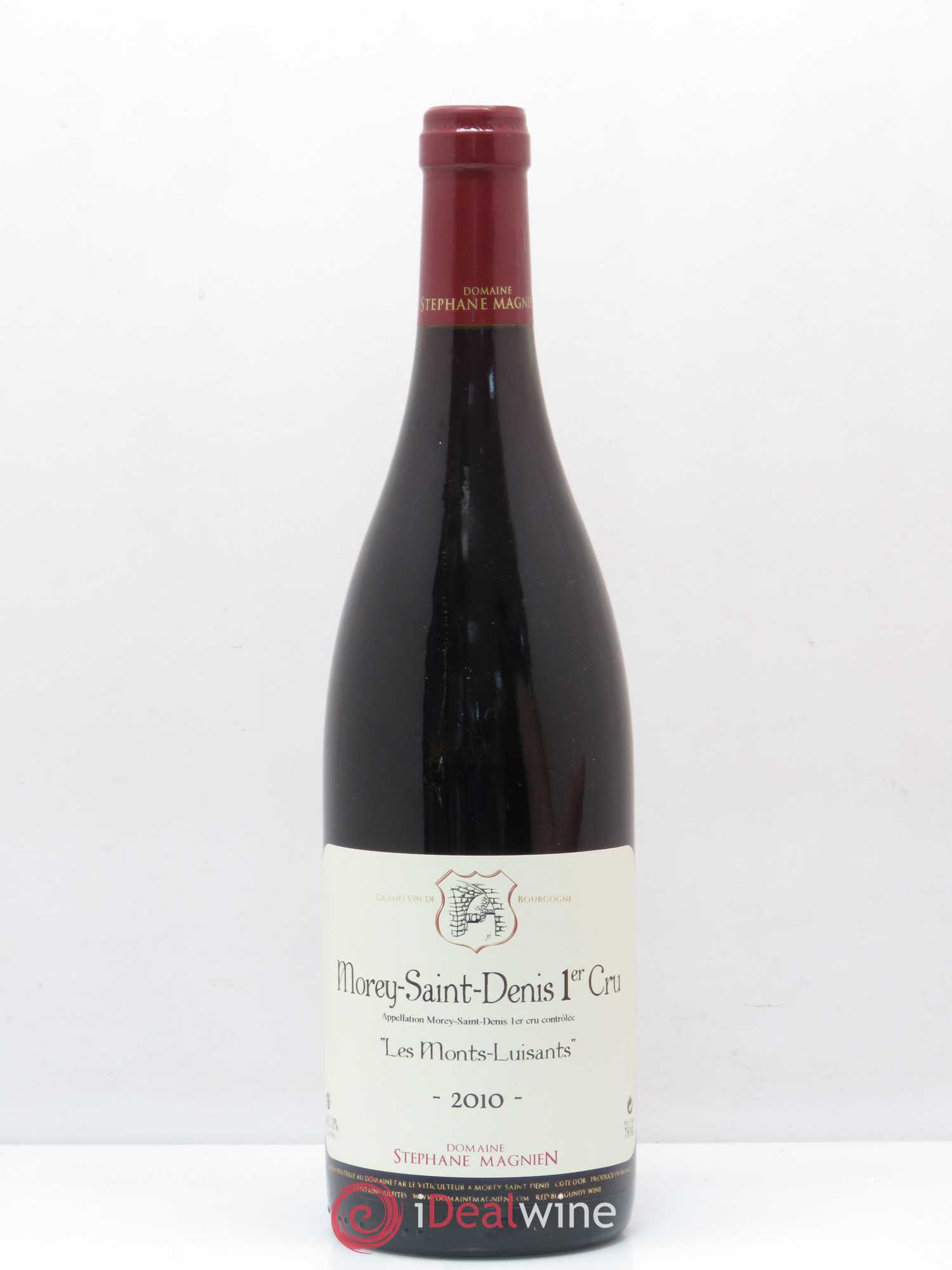 Morey-Saint-Denis 1er Cru Les Monts Luisants Domaine Stephane Magnien 2010 - Posten von 1 Flasche - 0