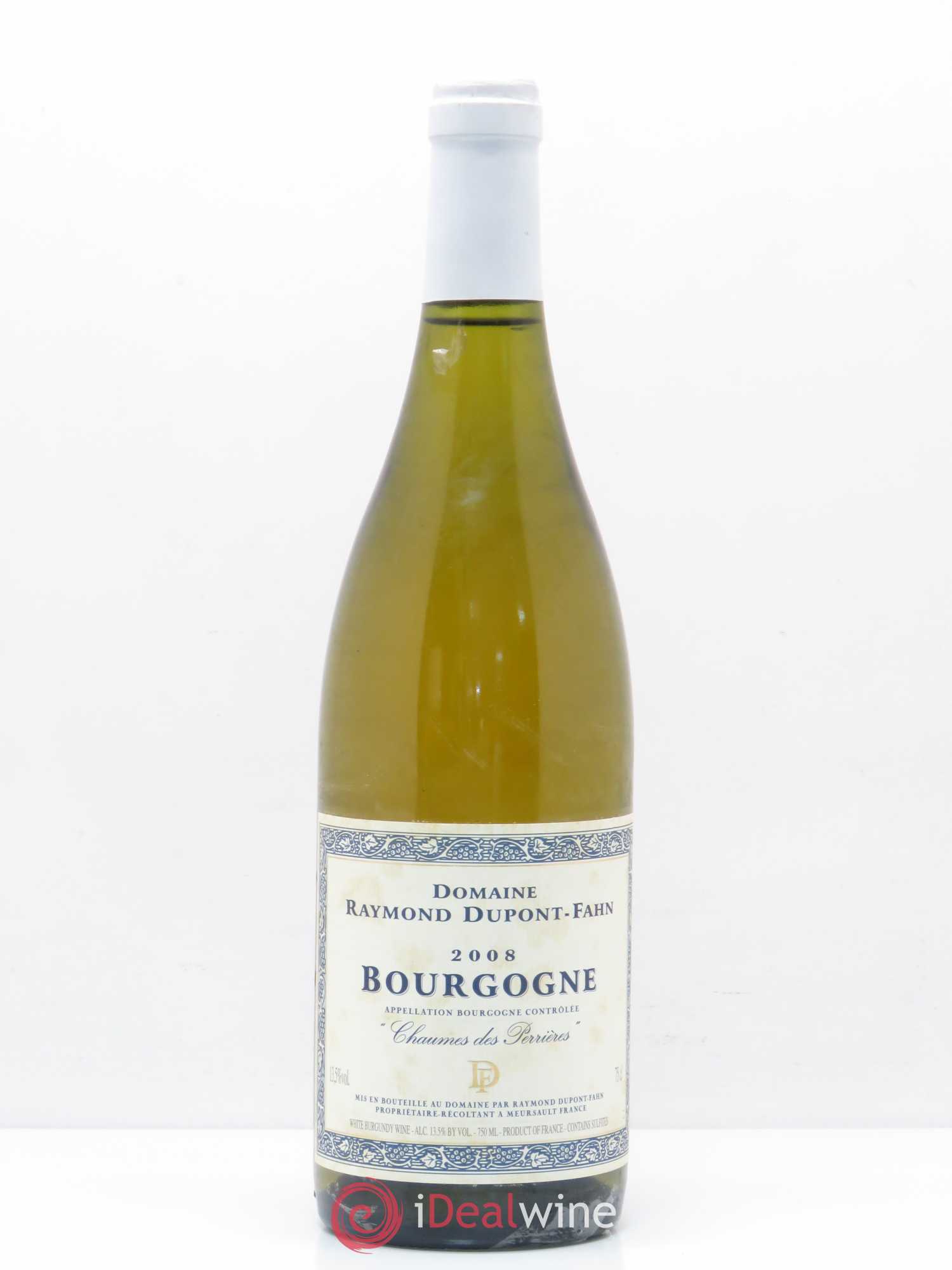 Bourgogne Chaumes des Perrières Domaine Dupont Fahn 2008 - Posten von 1 Flasche - 0