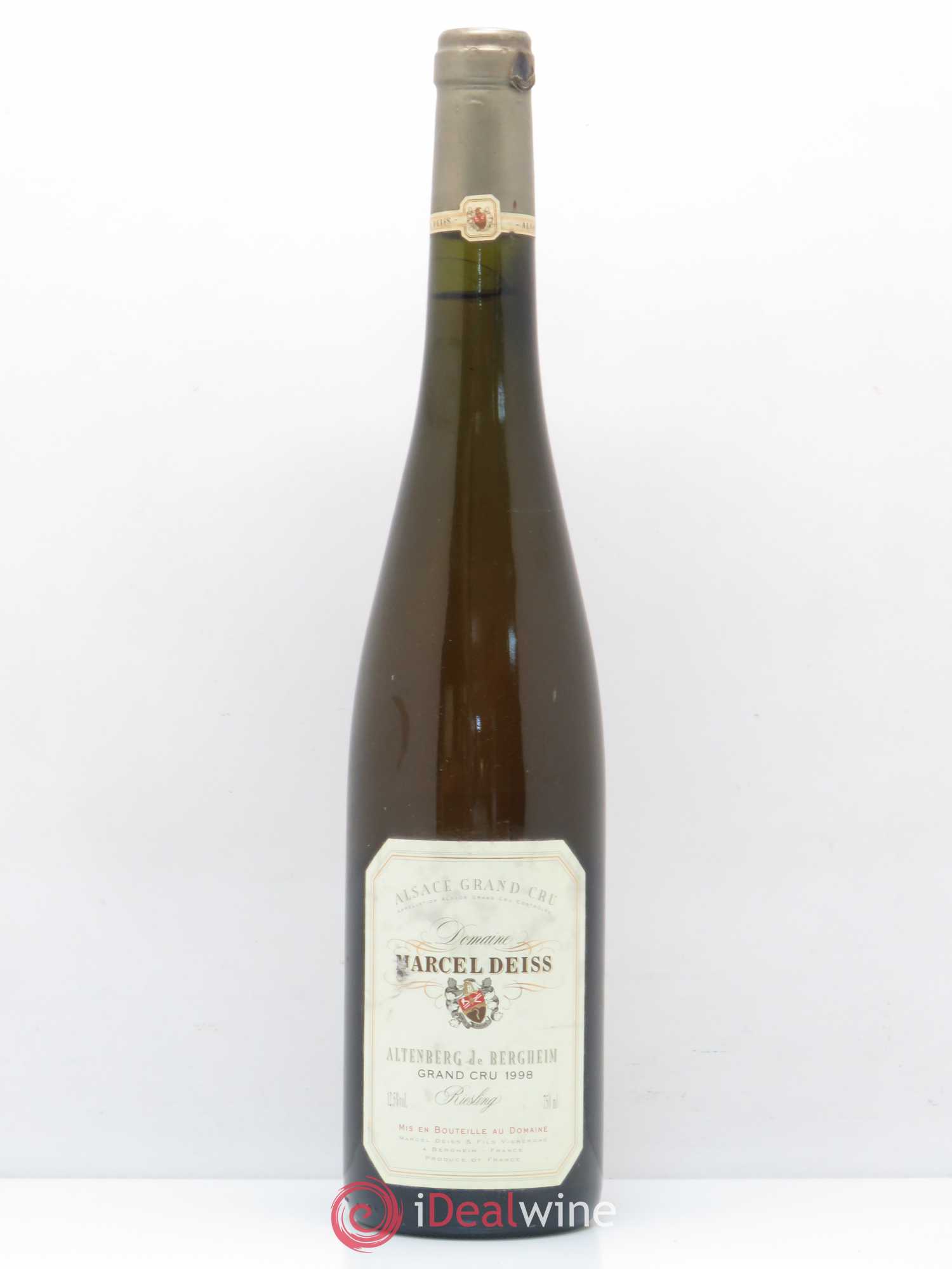 Riesling Grand Cru Altenberg de Bergheim Domaine Marcel Deiss 1998 - Posten von 1 Flasche - 0