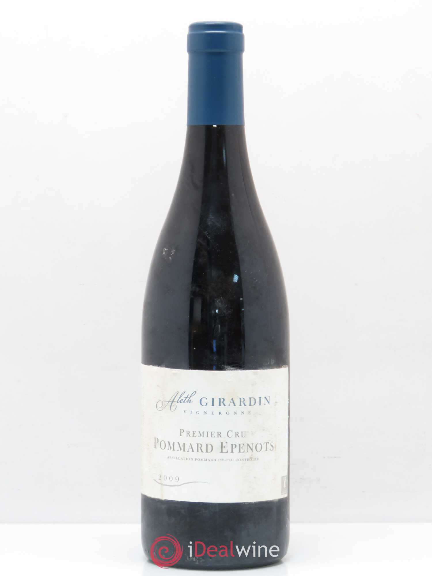 Pommard 1er Cru Epenots Domaine Aleth Girardin 2009 - Lot de 1 bouteille - 0
