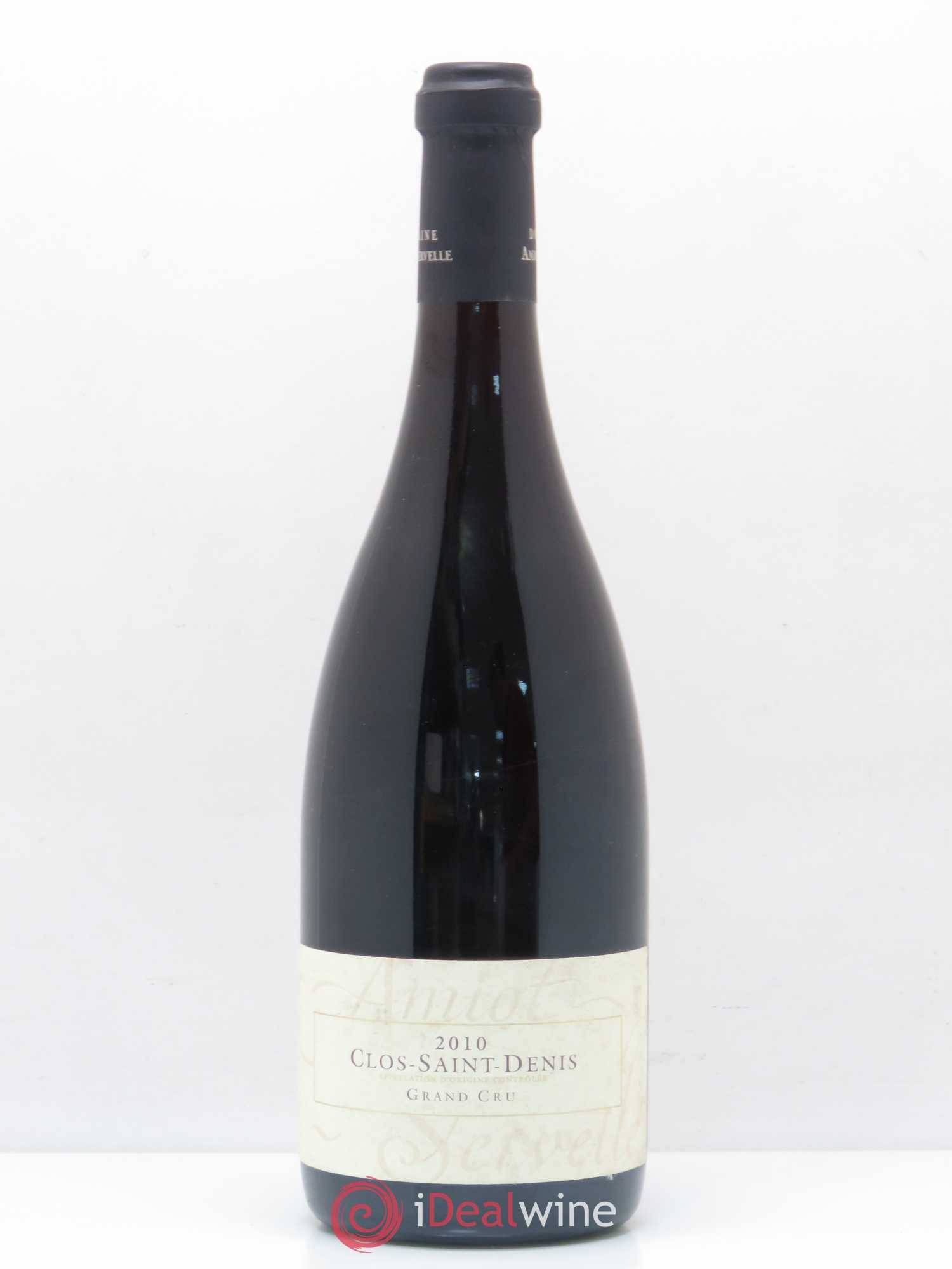 Clos Saint-Denis Grand Cru Amiot Servelle 2010 - Lot de 1 bouteille - 0