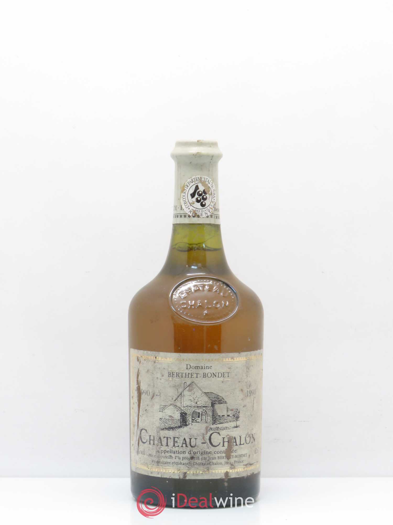 Château-Chalon Domaine Berthet Bondet 1990 - Lot de 1 bouteille - 0