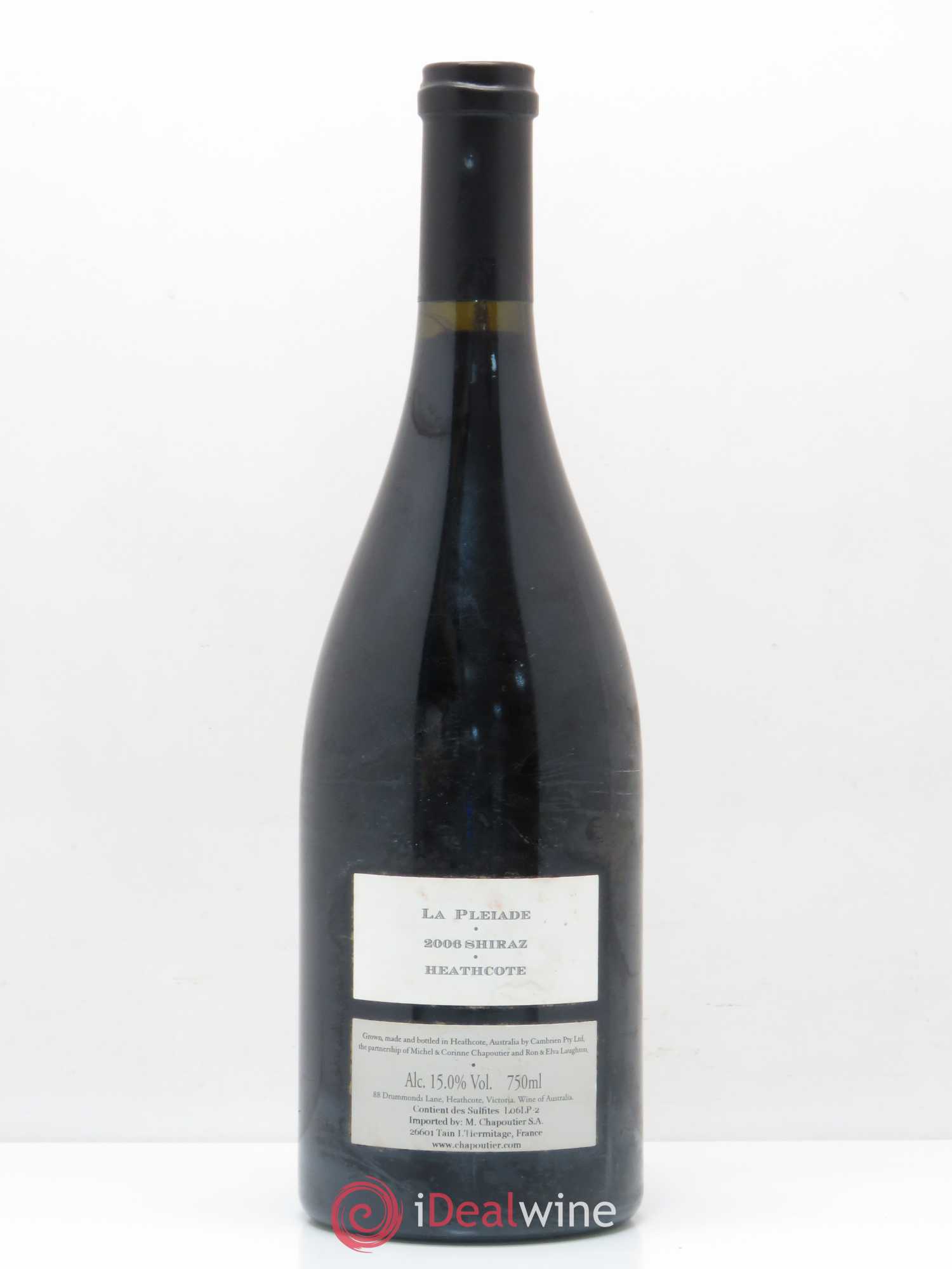 Australie Cambrien La Pleiade Chapoutier 2006 - Lot de 1 bouteille - 0