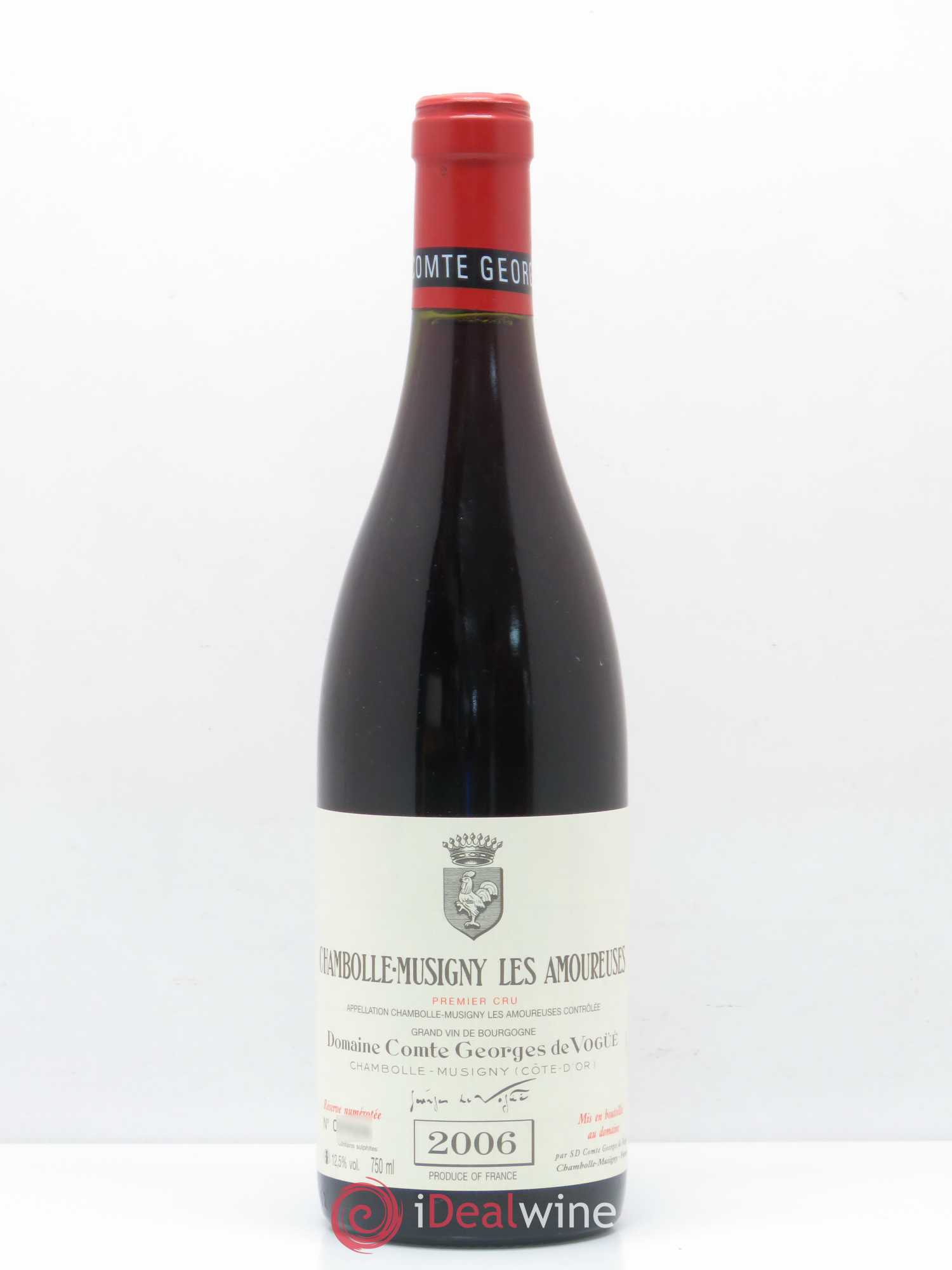 Chambolle-Musigny 1er Cru Les Amoureuses Comte Georges de Vogüé 2006 - Lot de 1 bouteille - 0