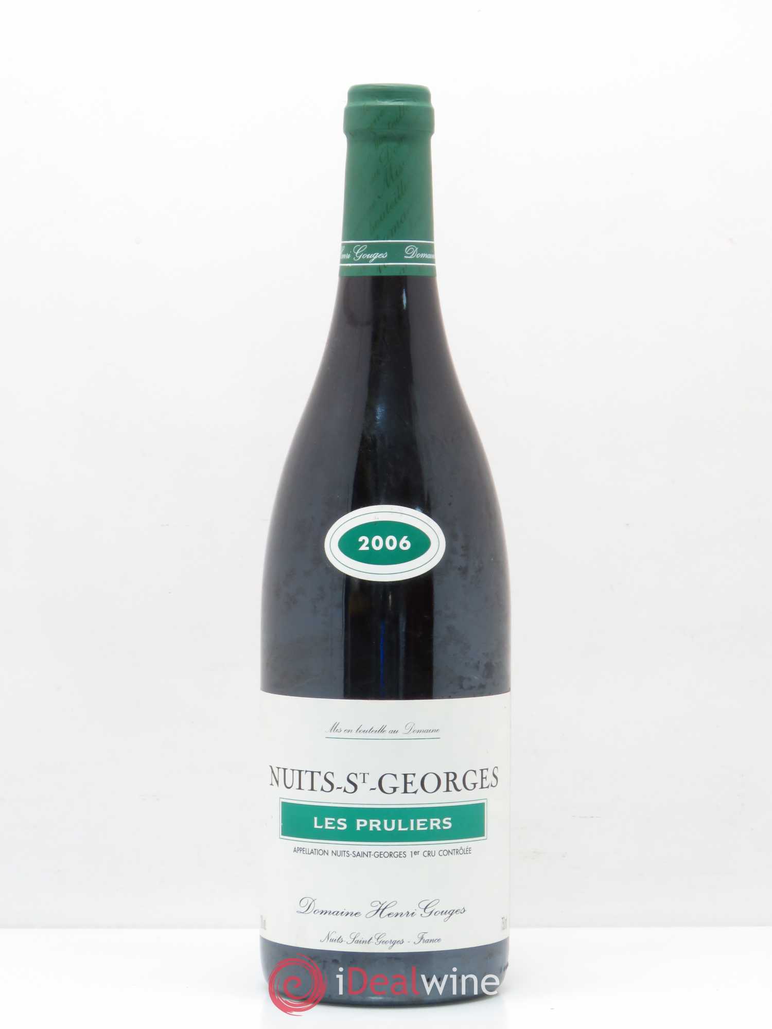 Nuits-Saint-Georges 1er Cru Les Pruliers Henri Gouges 2006 - Lot de 1 bouteille - 0