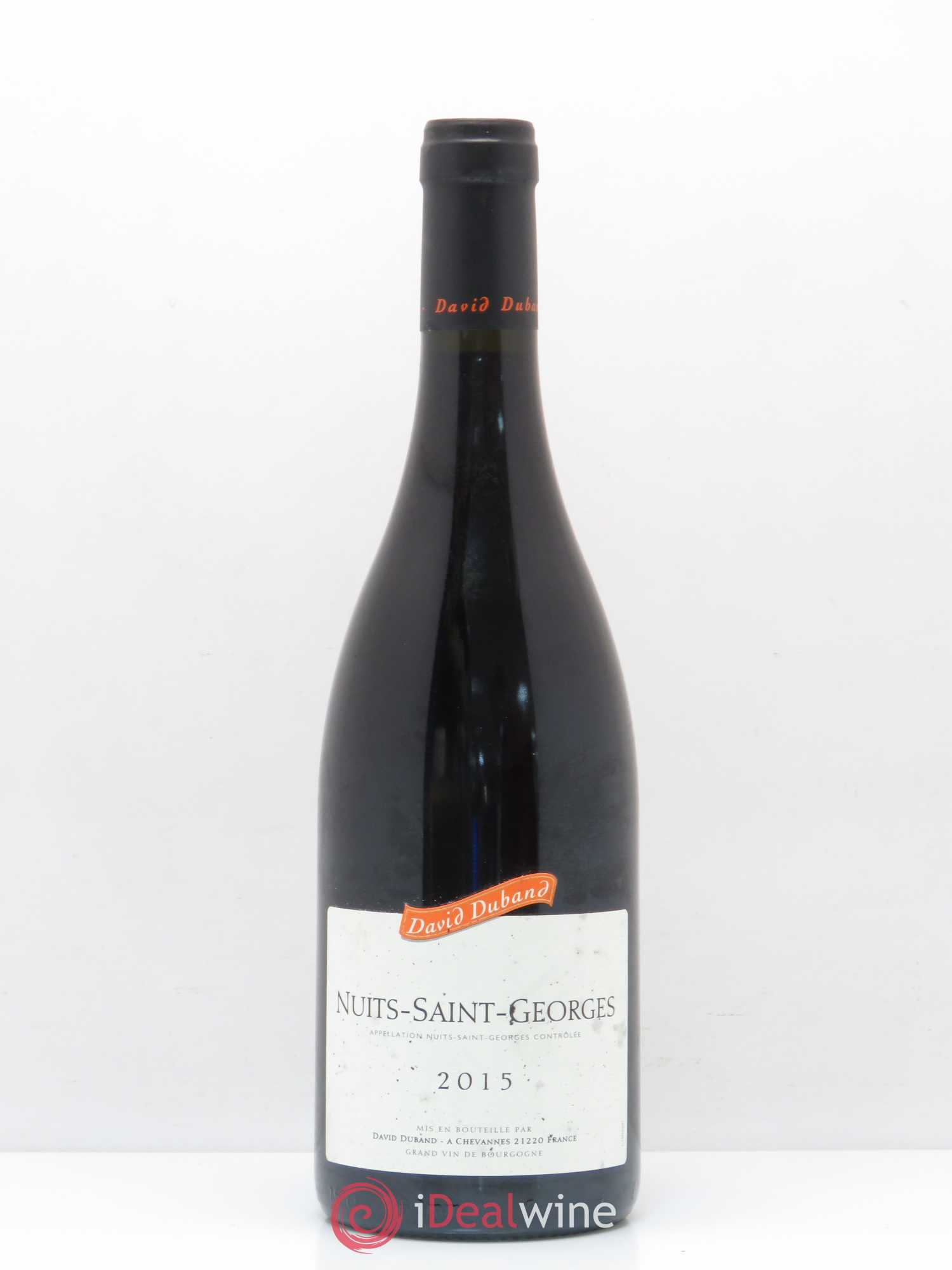 Nuits-Saint-Georges David Duband (Domaine) 2015 - Lot de 1 bouteille - 0