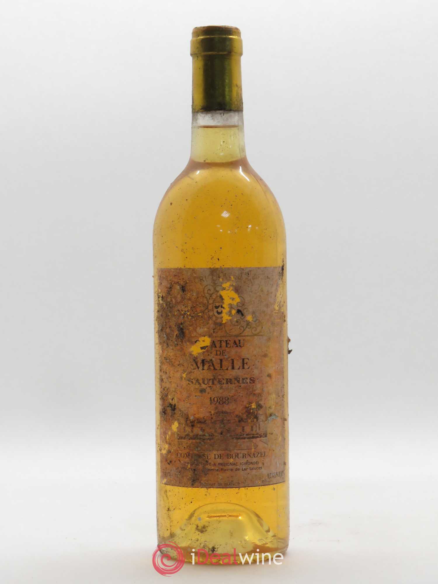 Château de Malle 2ème Grand Cru Classé 1988 - Lotto di 1 bottiglia - 0