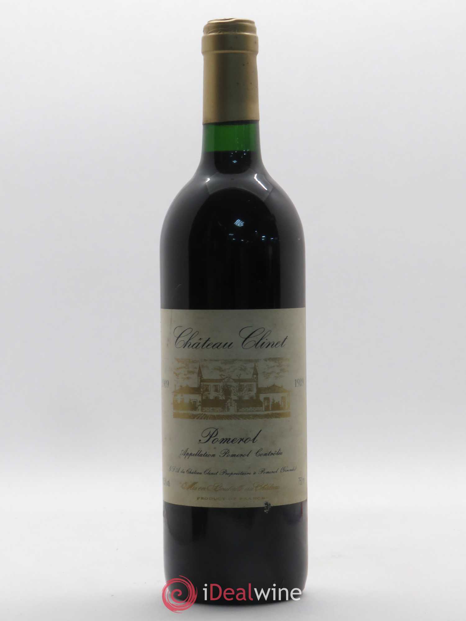 Château Clinet 1989 - Lot de 1 bouteille - 0