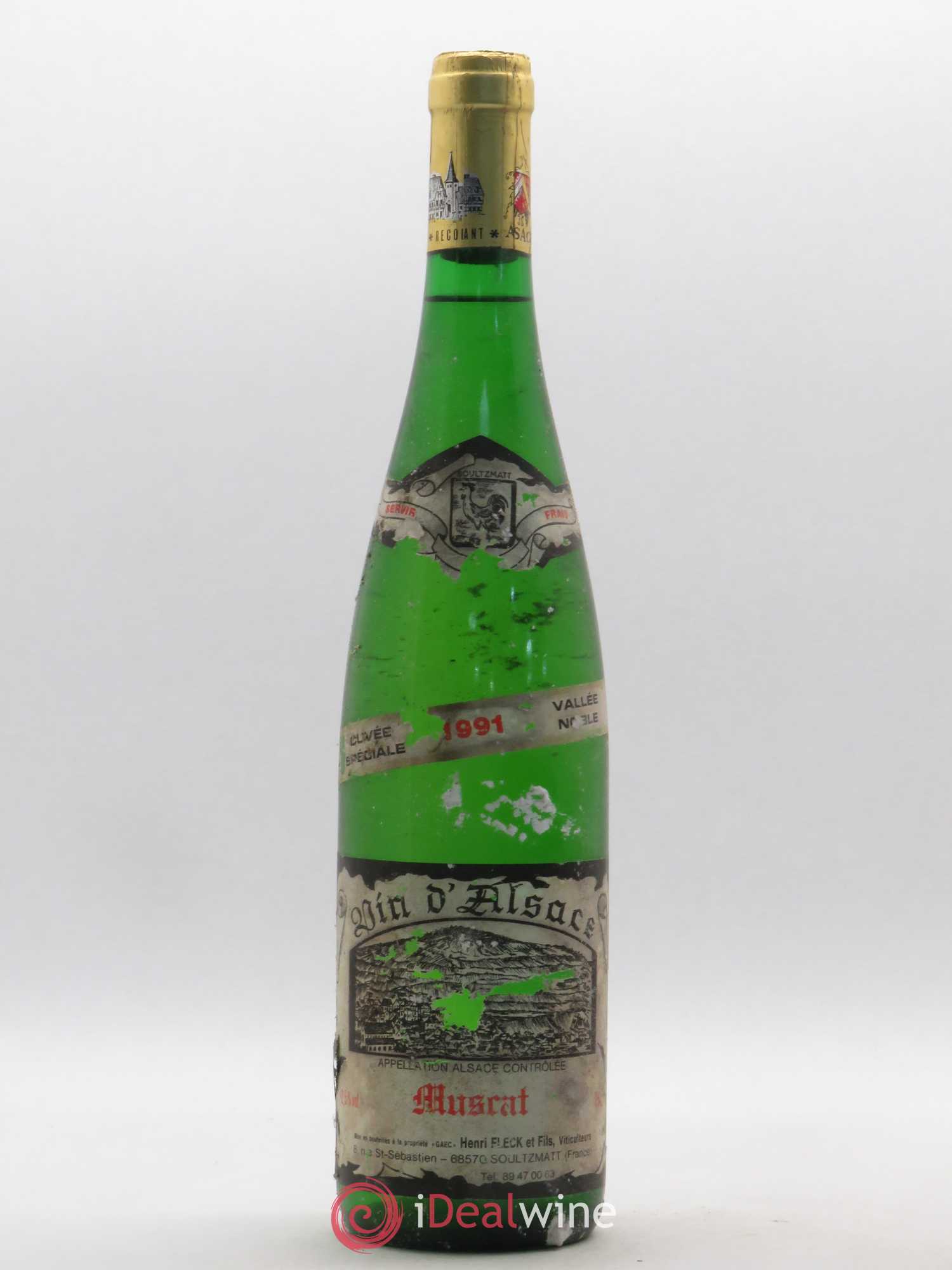 Muscat Cuvée Spéciale Vallée Noble Domaine Henri Fleck et Fils 1991 - Posten von 1 Flasche - 0