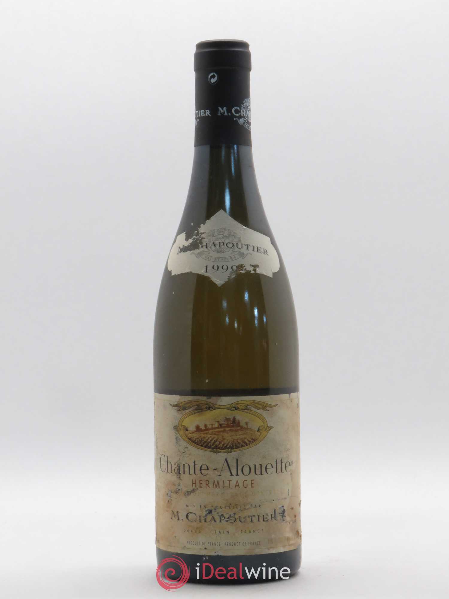Hermitage Chante Alouette Chapoutier 1999 - Lot de 1 bouteille - 0