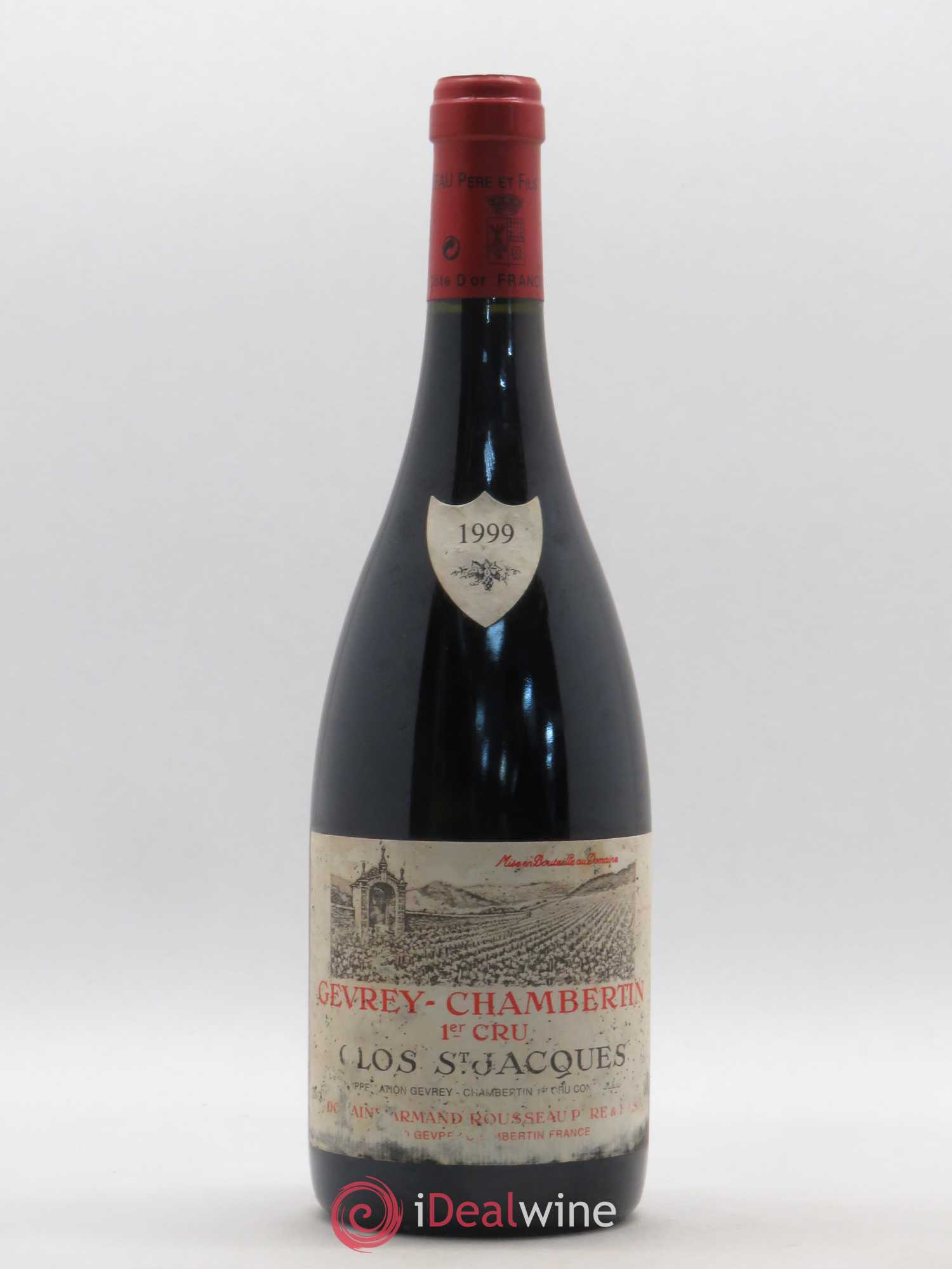 Gevrey-Chambertin 1er Cru Clos Saint-Jacques Armand Rousseau (Domaine) 1999 - Lot de 1 bouteille - 0