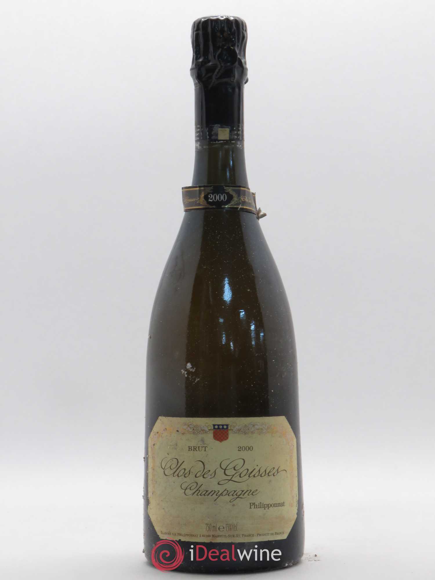 Clos des Goisses Philipponnat 2000 - Lot de 1 bouteille - 0
