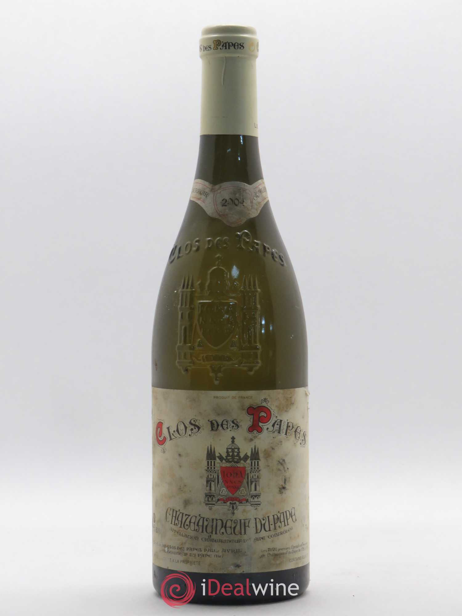 Châteauneuf-du-Pape Clos des Papes - Paul Avril 2004 - Lot de 1 bouteille - 0