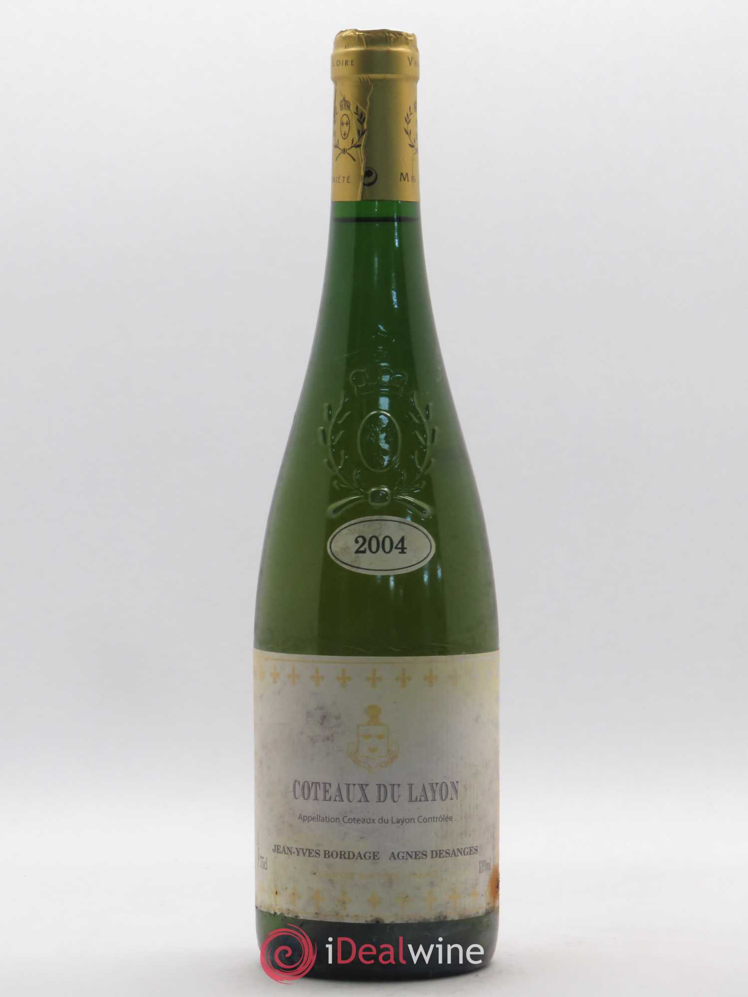 Coteaux du Layon Domaine Jean Yves Bordage et Agnes Desanges (sans prix de réserve) 2004 - Lotto di 1 bottiglia - 0