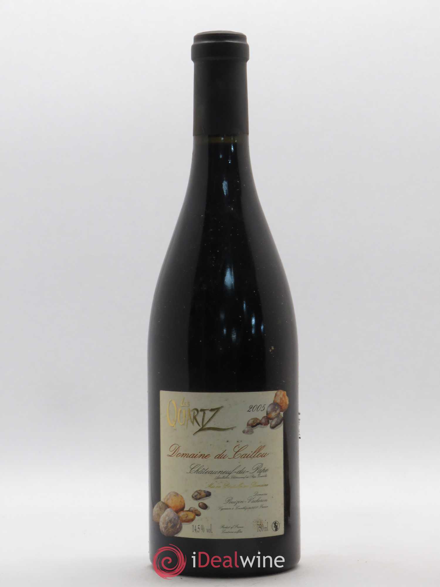 Châteauneuf-du-Pape Les Quartz Clos du Caillou 2005 - Lot de 1 bouteille - 0