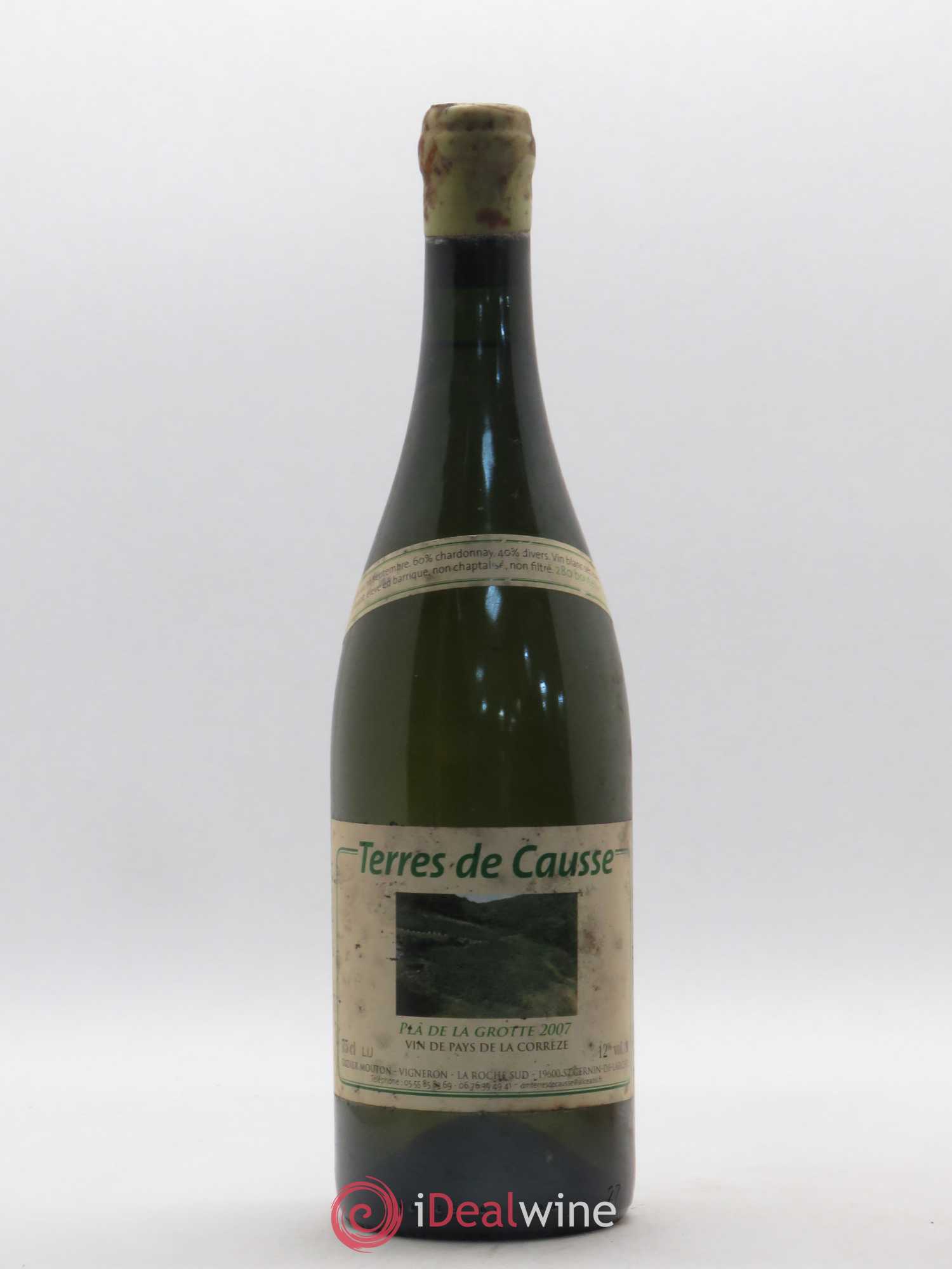 Vin de France VDP de la Corrèze Plâ de la Grotte Terres de Causse (sans prix de réserve) 2007 - Posten von 1 Flasche - 0