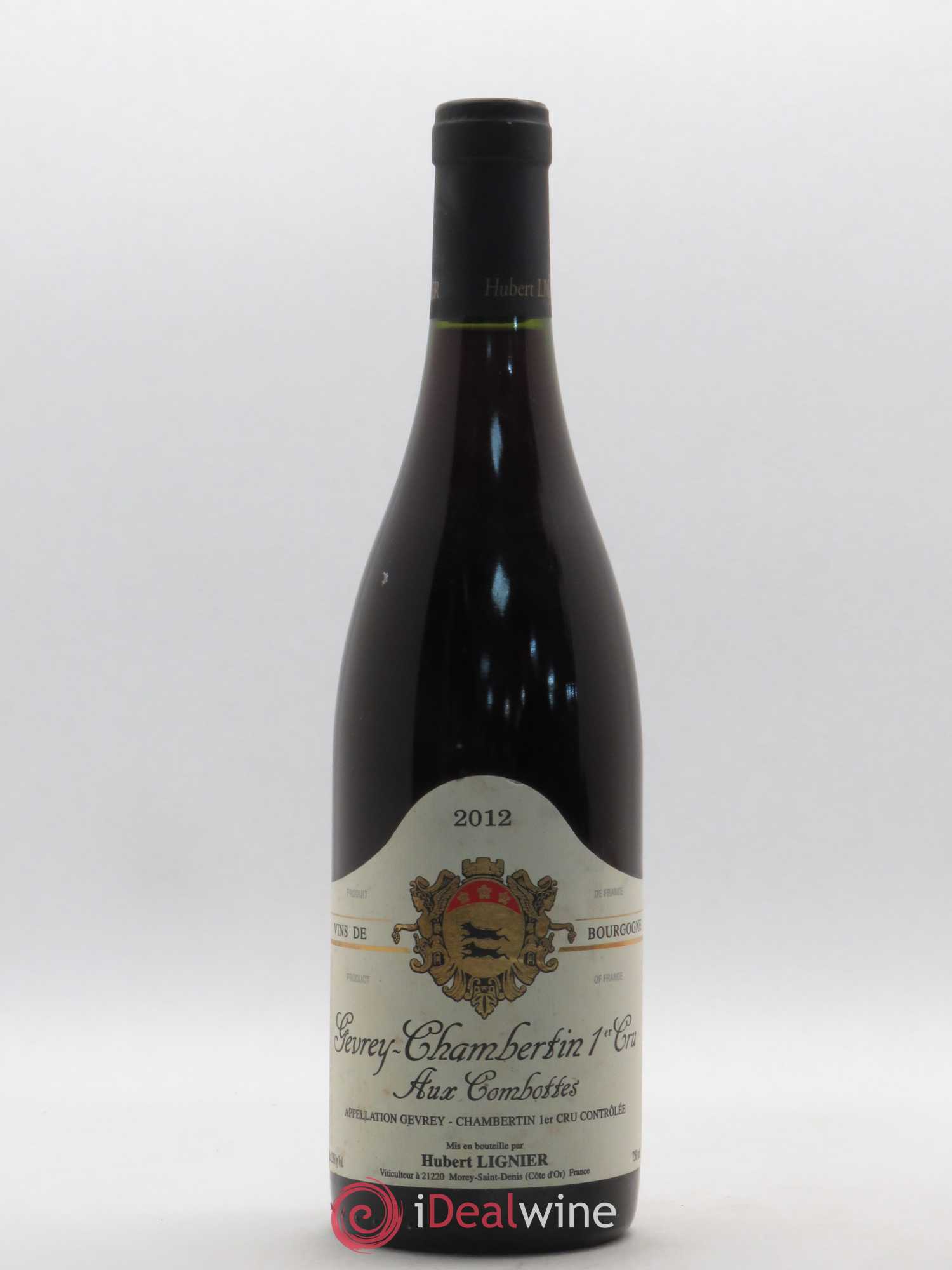 Gevrey-Chambertin 1er Cru Aux Combottes Hubert Lignier (Domaine) 2012 - Lot de 1 bouteille - 0