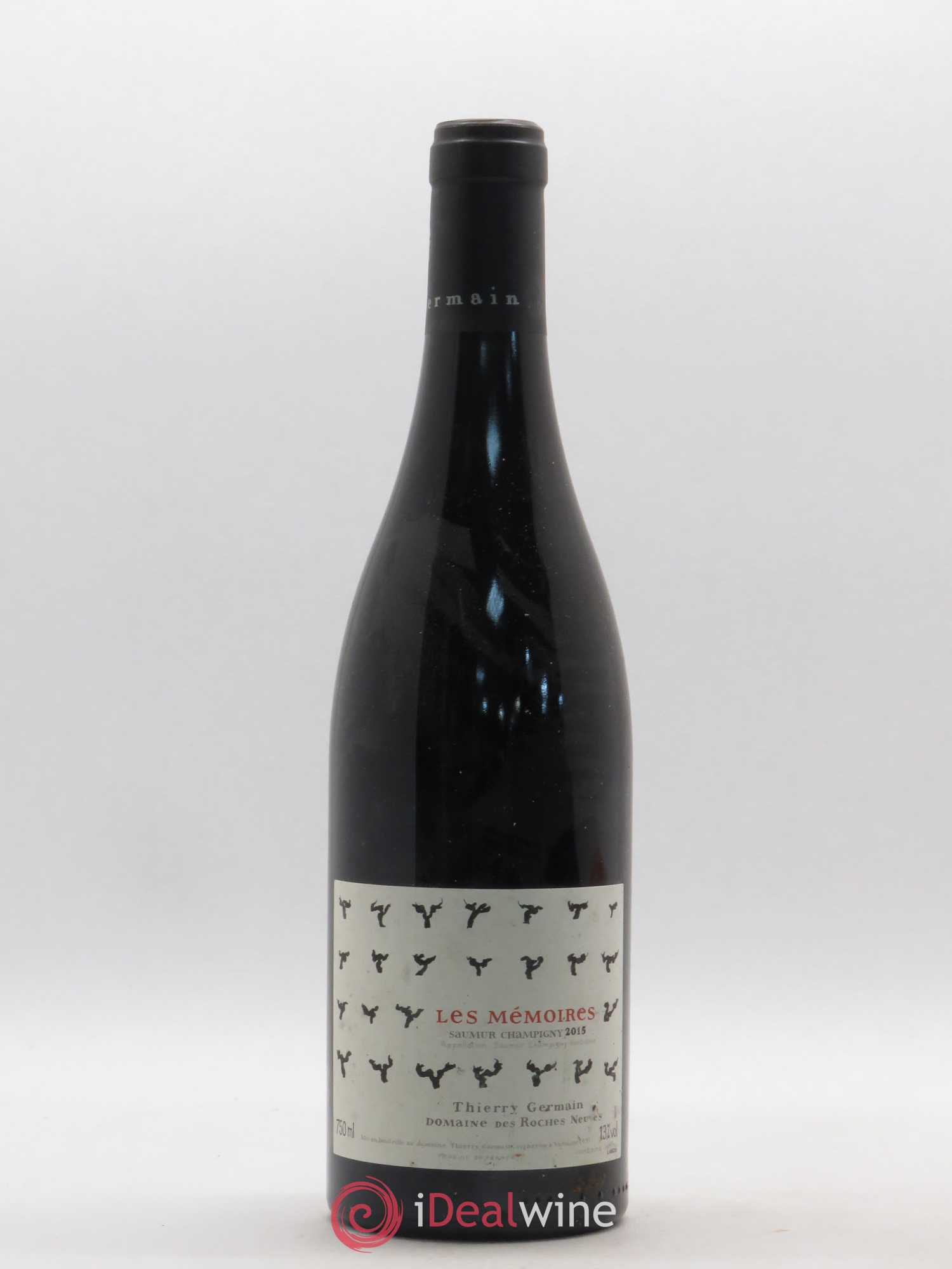 Saumur-Champigny Les Mémoires Domaine des Roches Neuves - Thierry Germain 2015 - Posten von 1 Flasche - 0