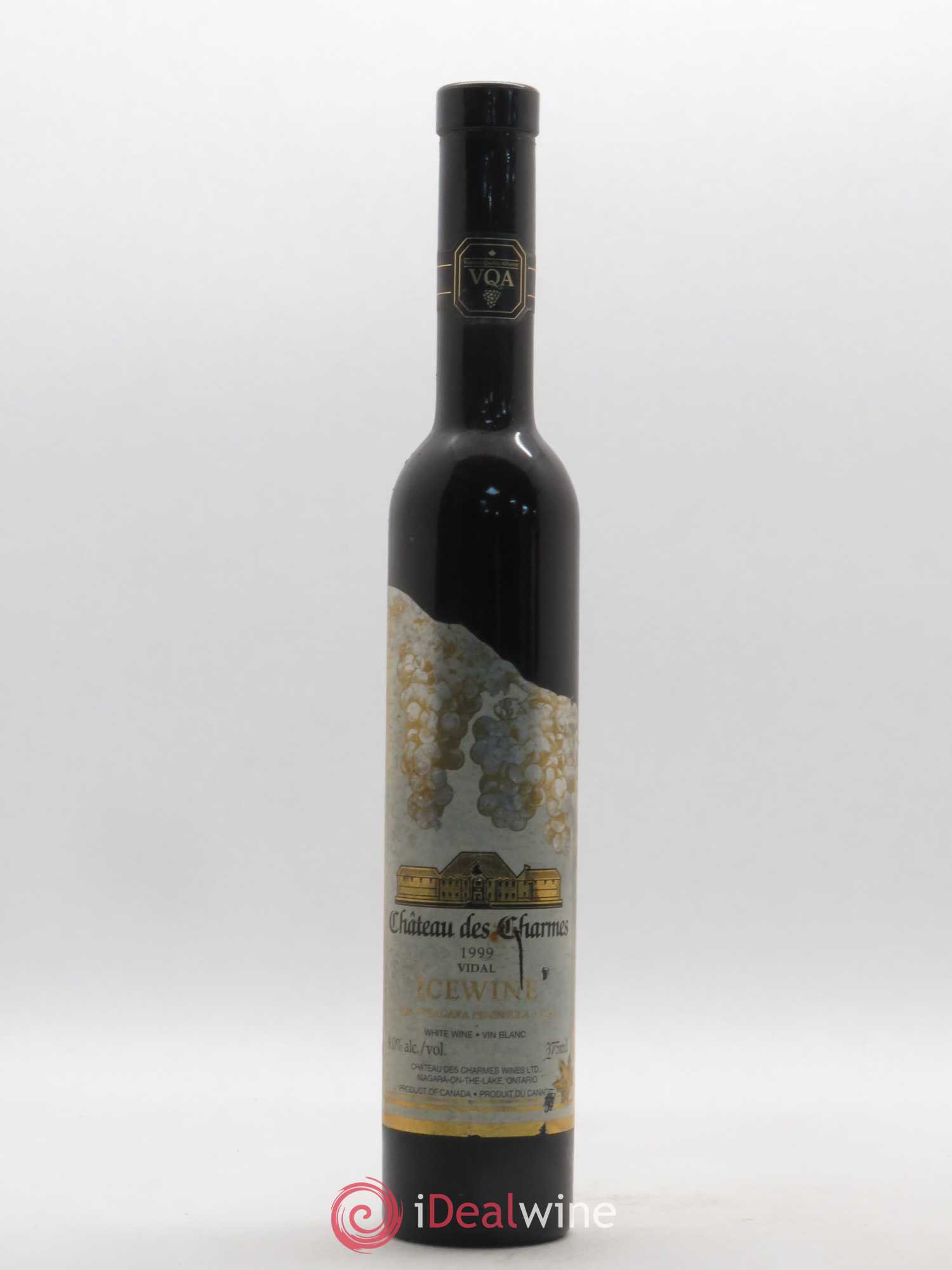 Canada Icewine Niagara-on-the-Lake Château des Charmes Vidal 1999 - Posten von 1 Demi-Flasche - 0