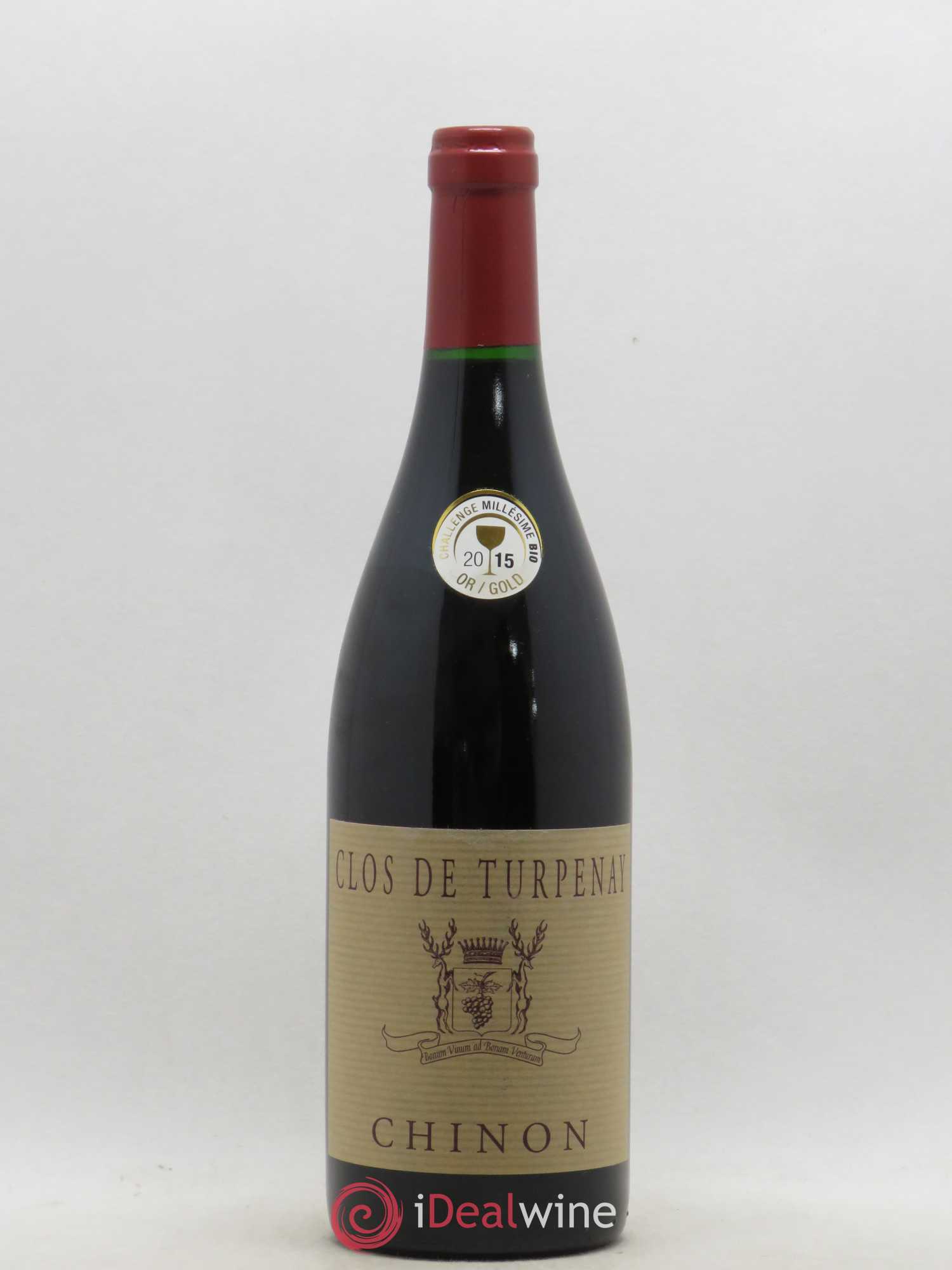 Chinon Château de Coulaine Clos de Turpenay 2012 - Posten von 1 Flasche - 0