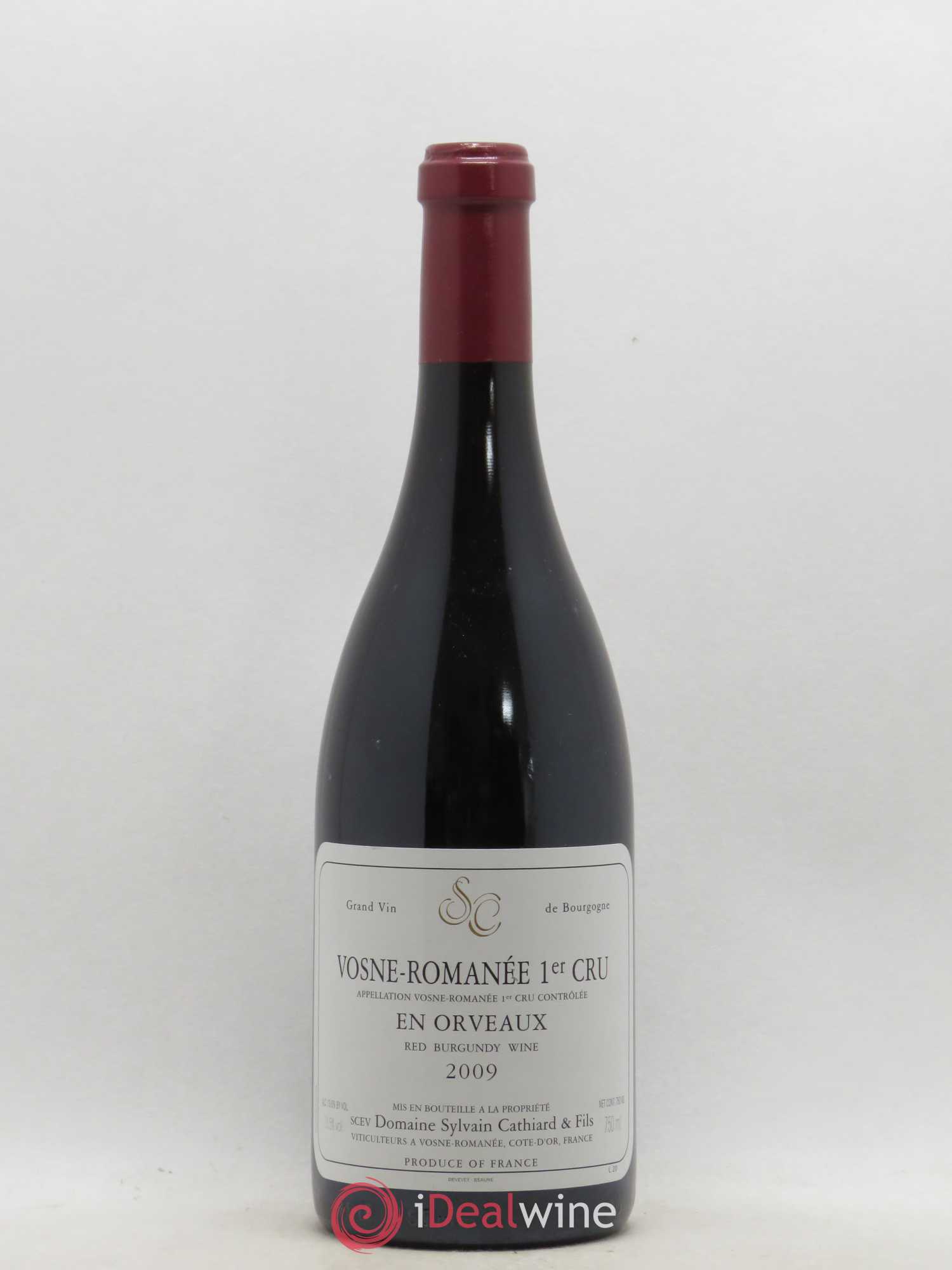 Vosne-Romanée 1er Cru En Orveaux Sylvain Cathiard & Fils 2009 - Lot de 1 bouteille - 0