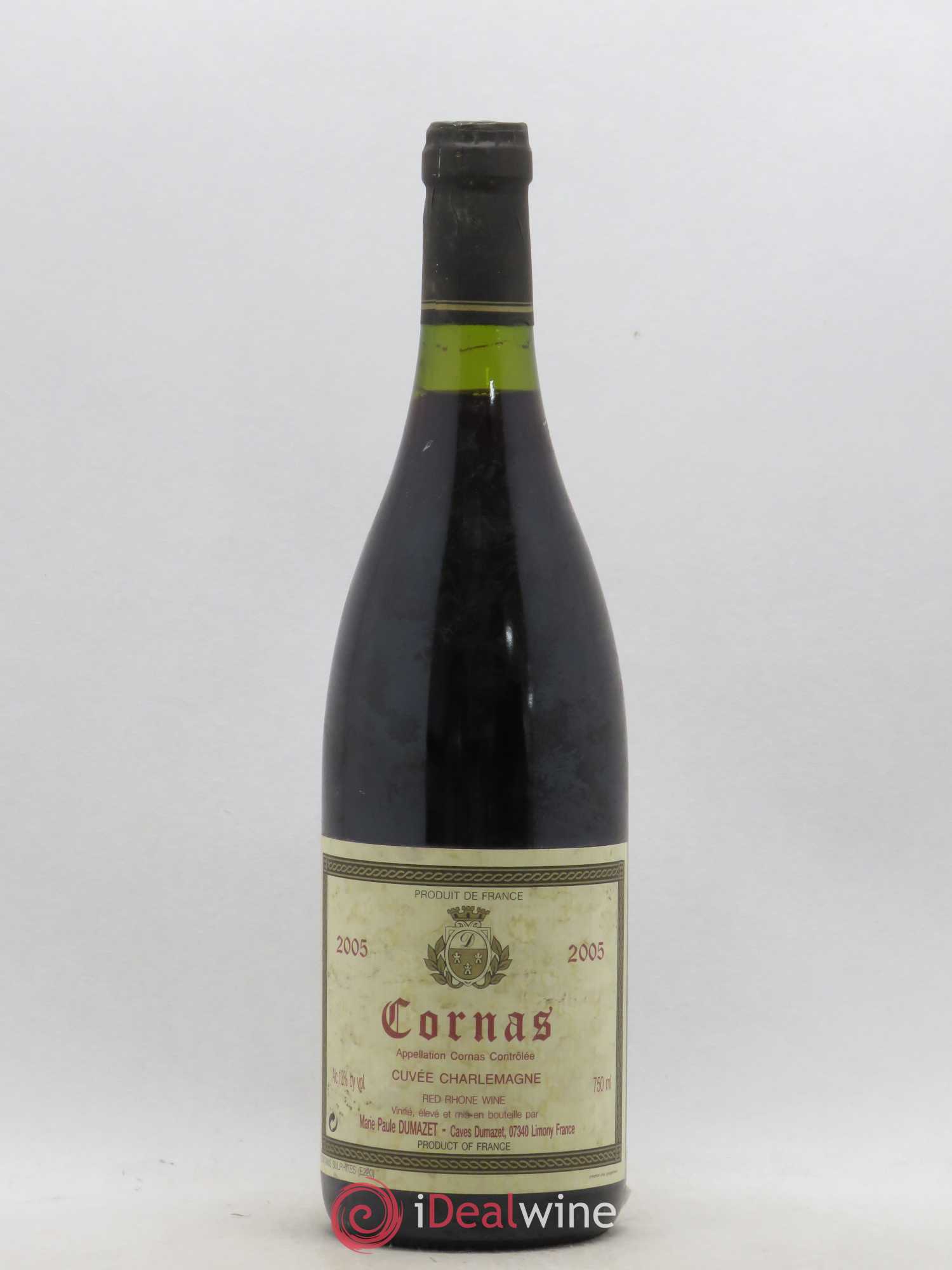 Cornas Cuvée Charlemagne Domaine Dumazet 2005 - Posten von 1 Flasche - 0