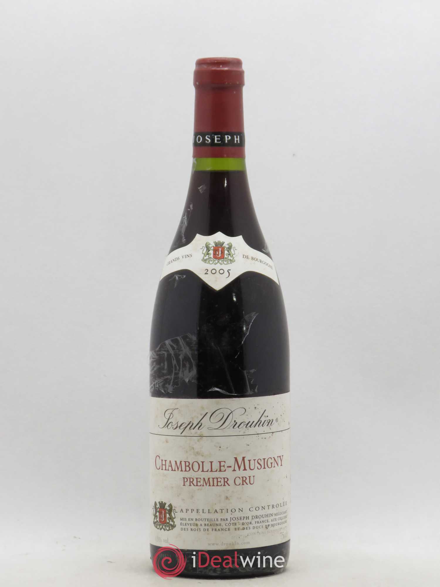 Chambolle-Musigny 1er Cru Joseph Drouhin 2005 - Lot de 1 bouteille - 0