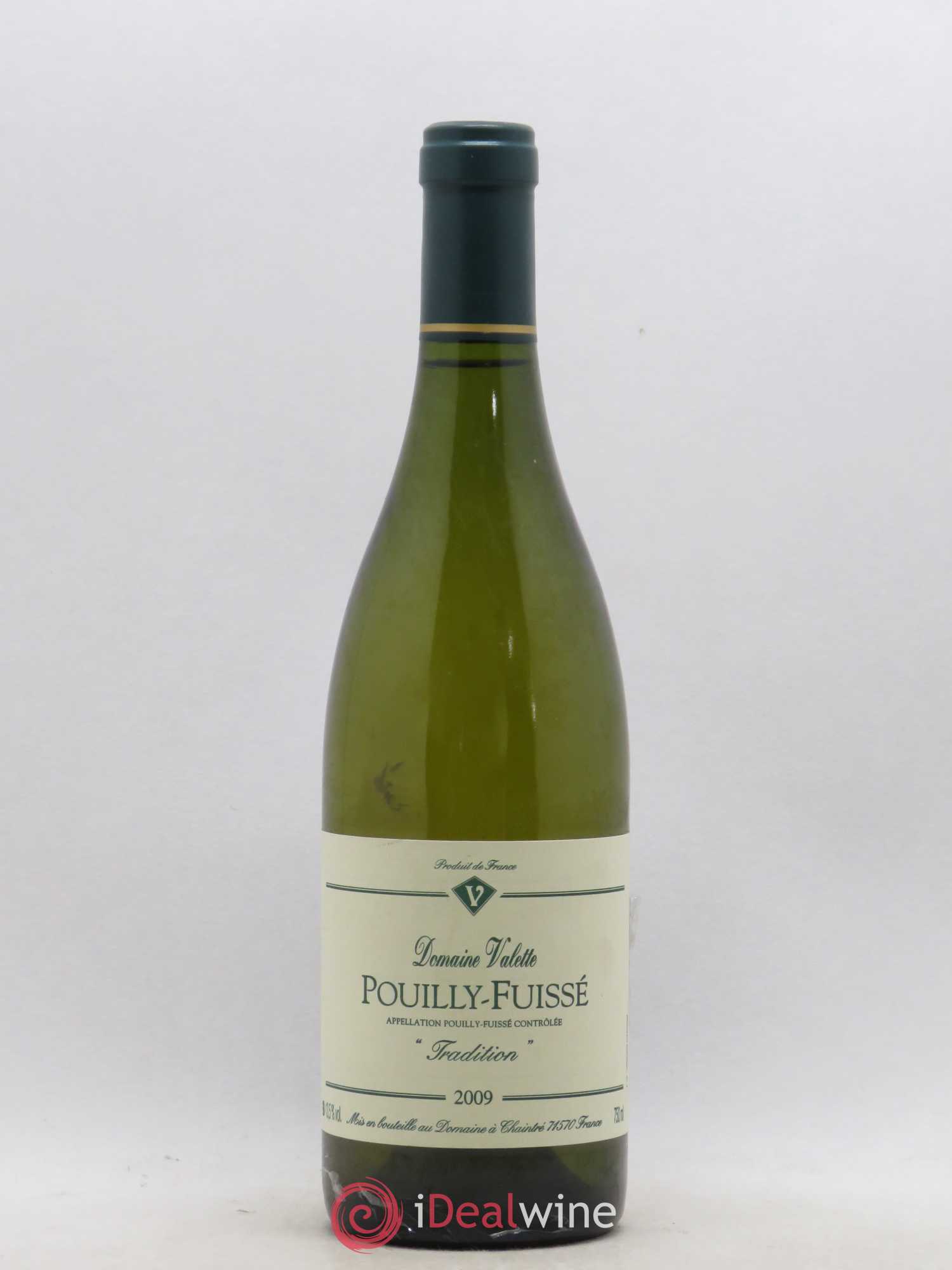 Pouilly-Fuissé Tradition Valette (Domaine) 2009 - Lot de 1 bouteille - 0