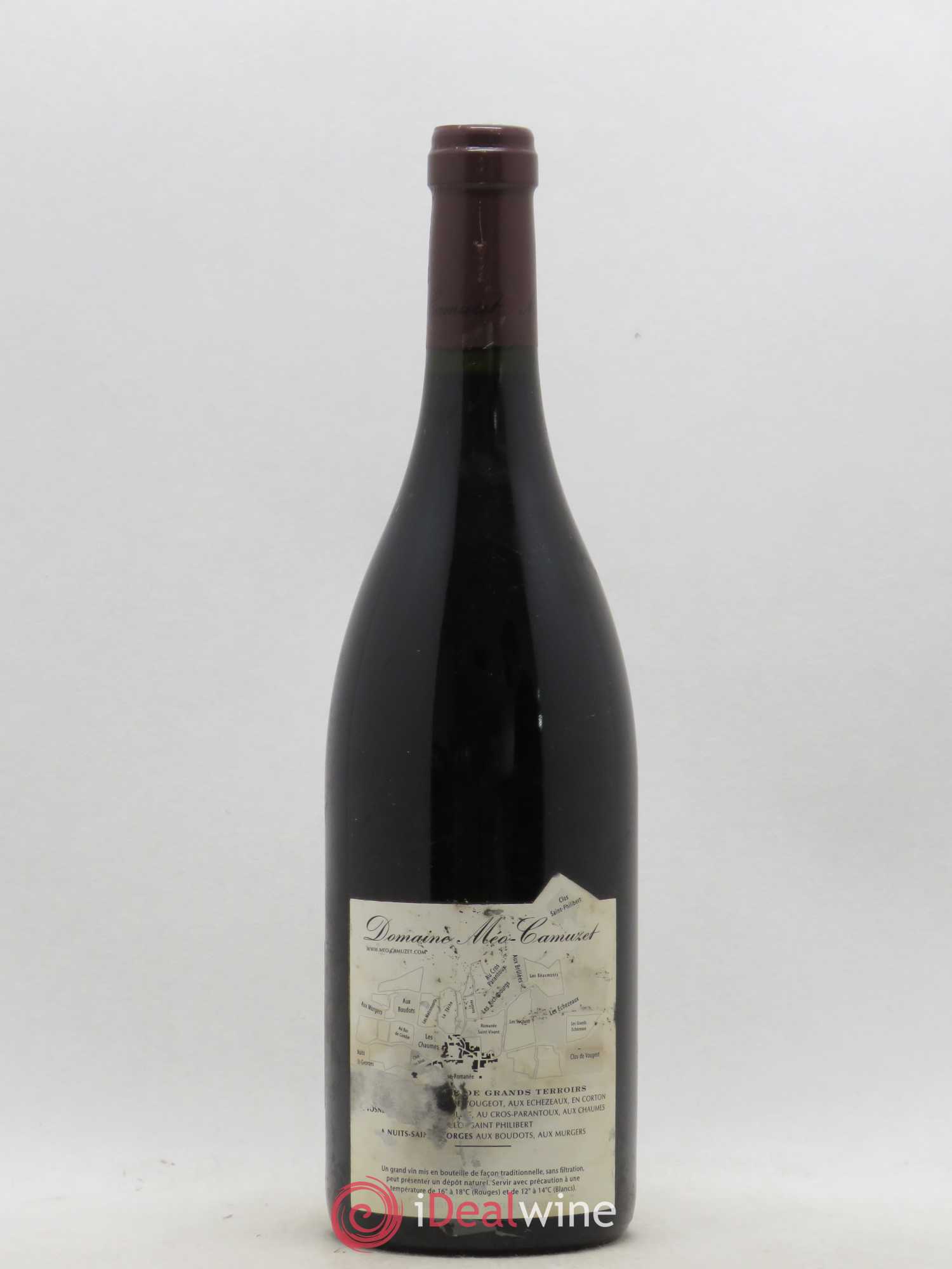 Clos de Vougeot Grand Cru Près le Cellier Méo-Camuzet (Domaine) 2009 - Lot de 1 bouteille - 1