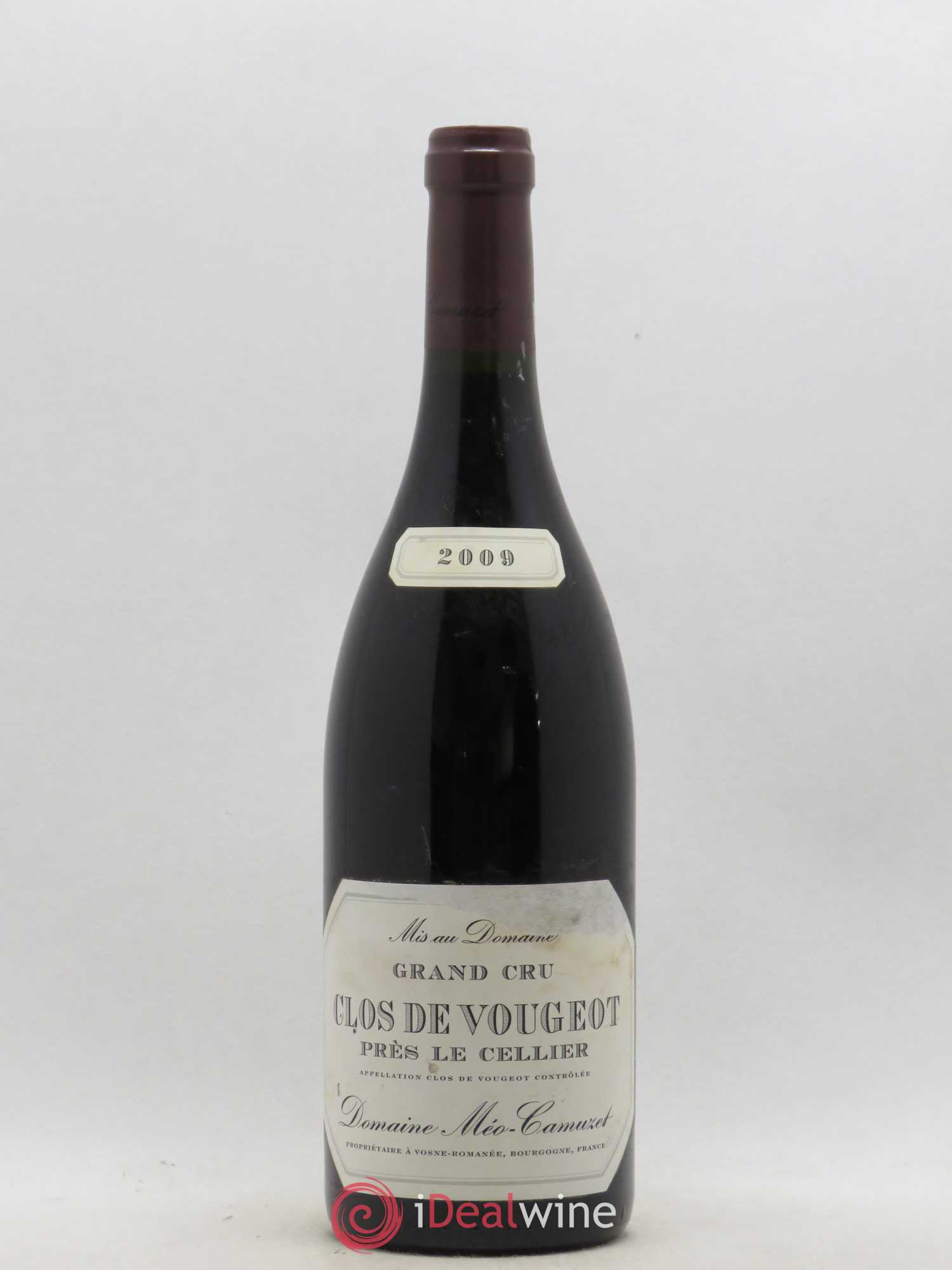 Clos de Vougeot Grand Cru Près le Cellier Méo-Camuzet (Domaine) 2009 - Lot de 1 bouteille - 0