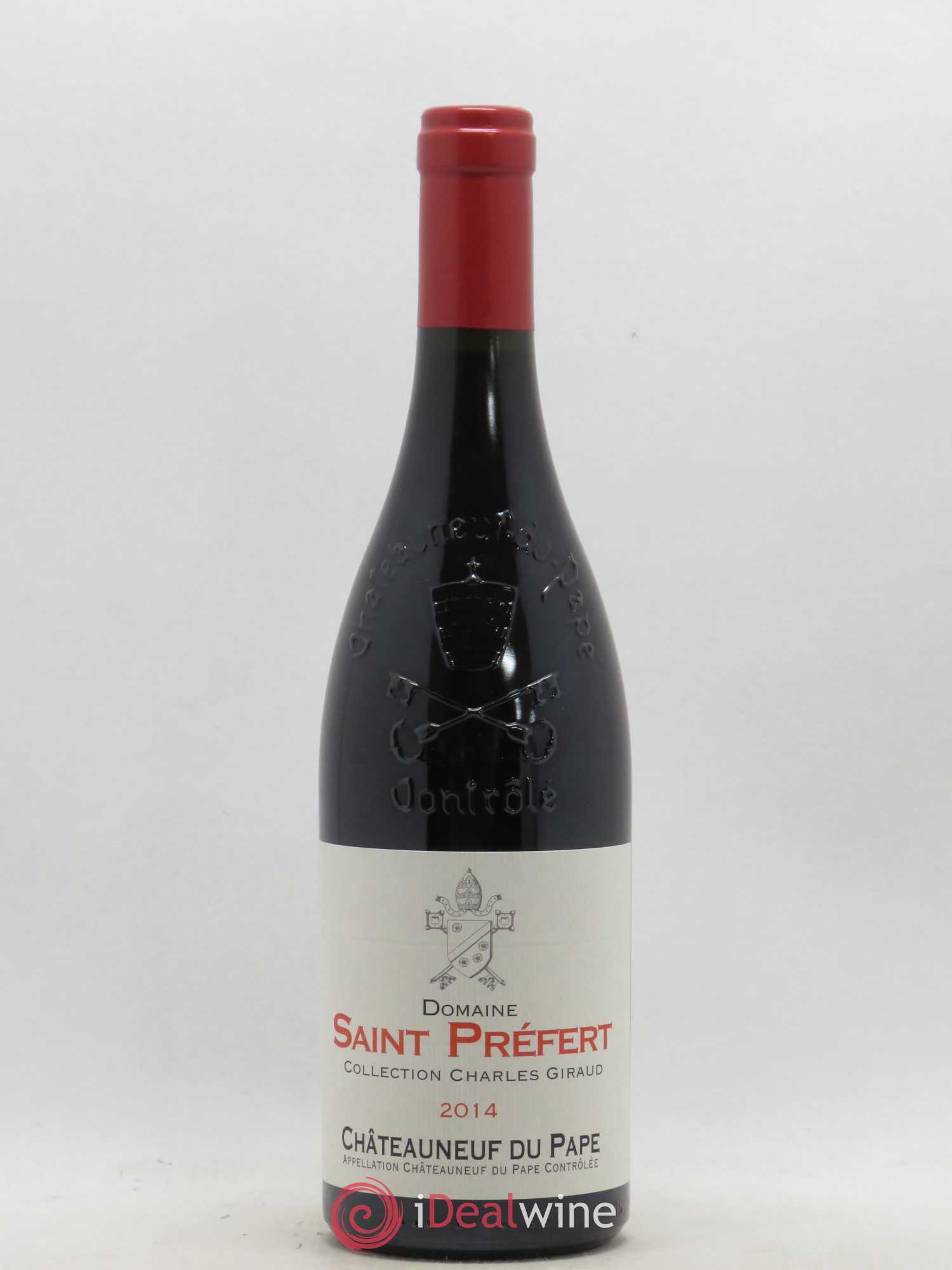 Châteauneuf-du-Pape Collection Charles Giraud Domaine Saint-Préfert 2014 - Lot de 1 bouteille - 0