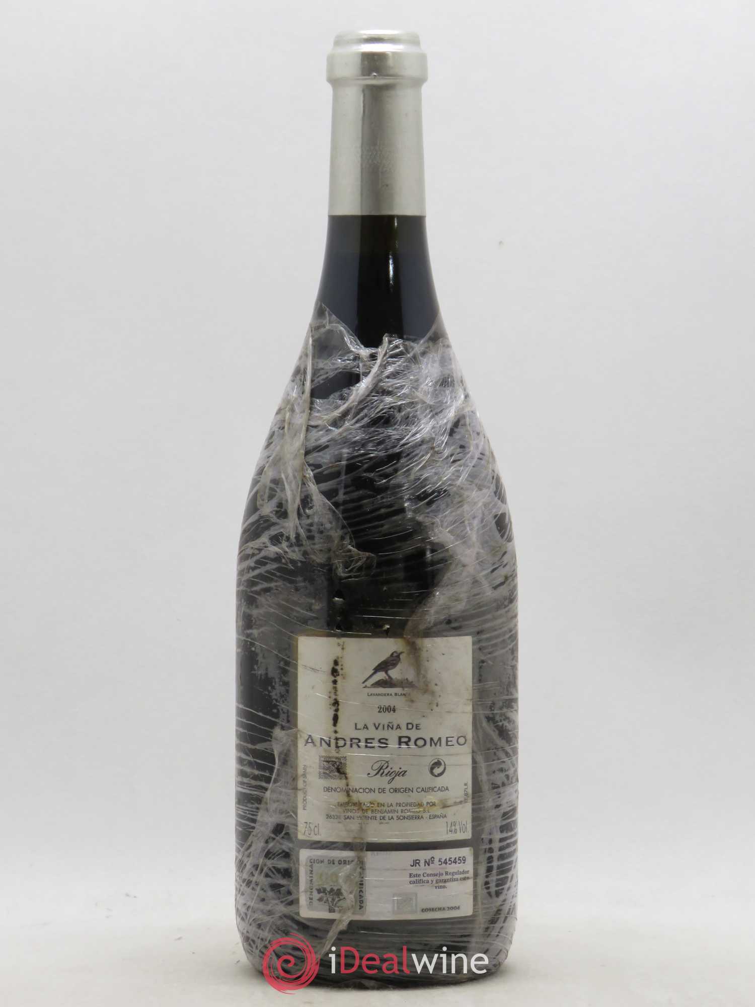 Rioja Bodega Contador DOCA La Vina de Andres Romeo Benjamin Romeo 2004 - Lot of 1 bottle - 1