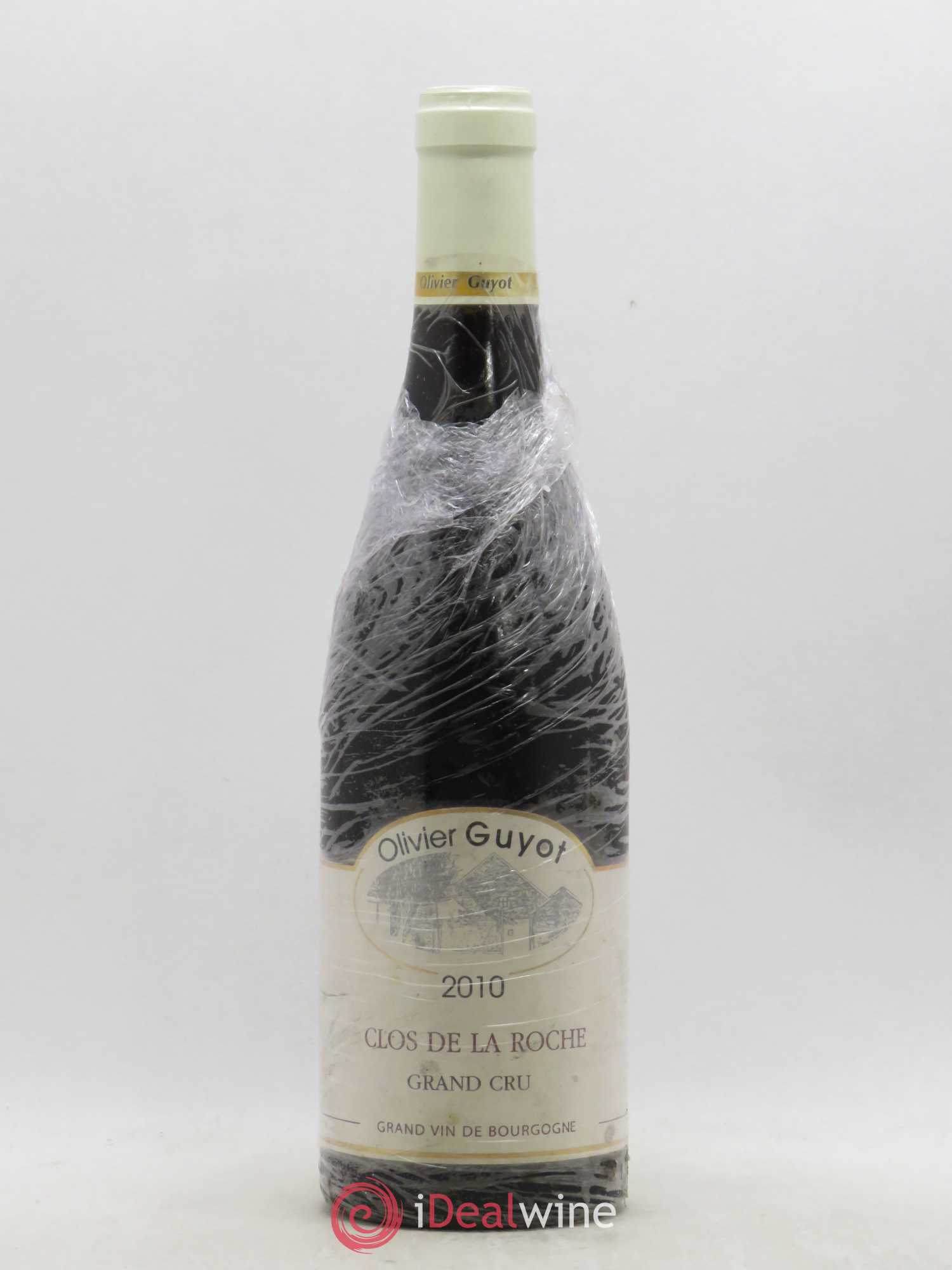 Clos de la Roche Grand Cru Olivier Guyot (Domaine de) 2010 - Lot de 1 bouteille - 0