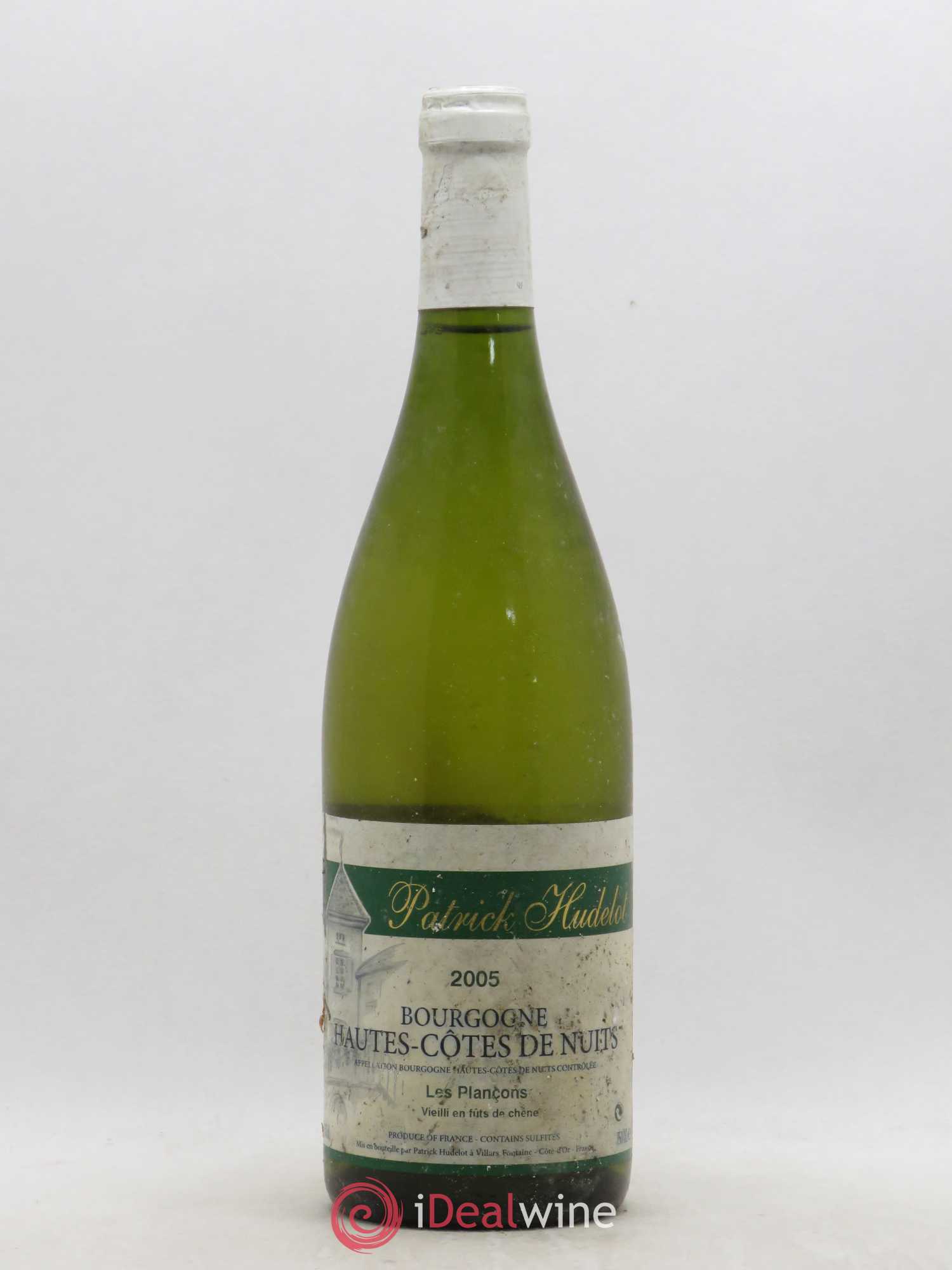Hautes-Côtes de Nuits Les Plançons Patrick Hudelot (sans prix de réserve) 2005 - Posten von 1 Flasche - 0