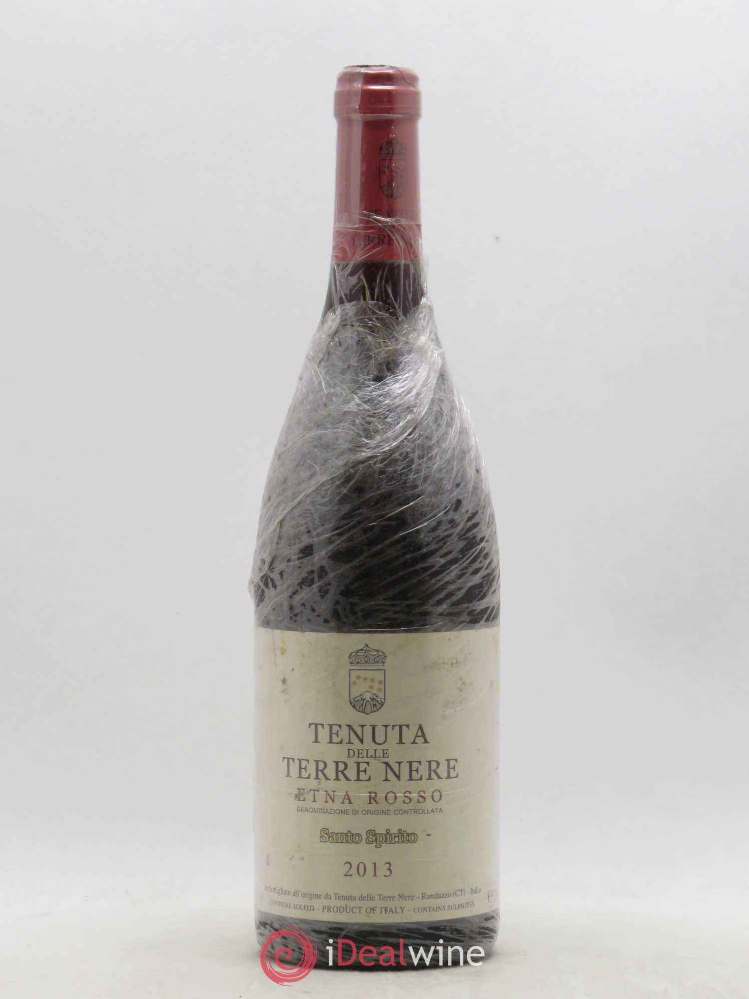 Etna Rosso DOC Tenuta delle Terre Nere Santo Spirito 2013 - Lot de 1 bouteille - 0
