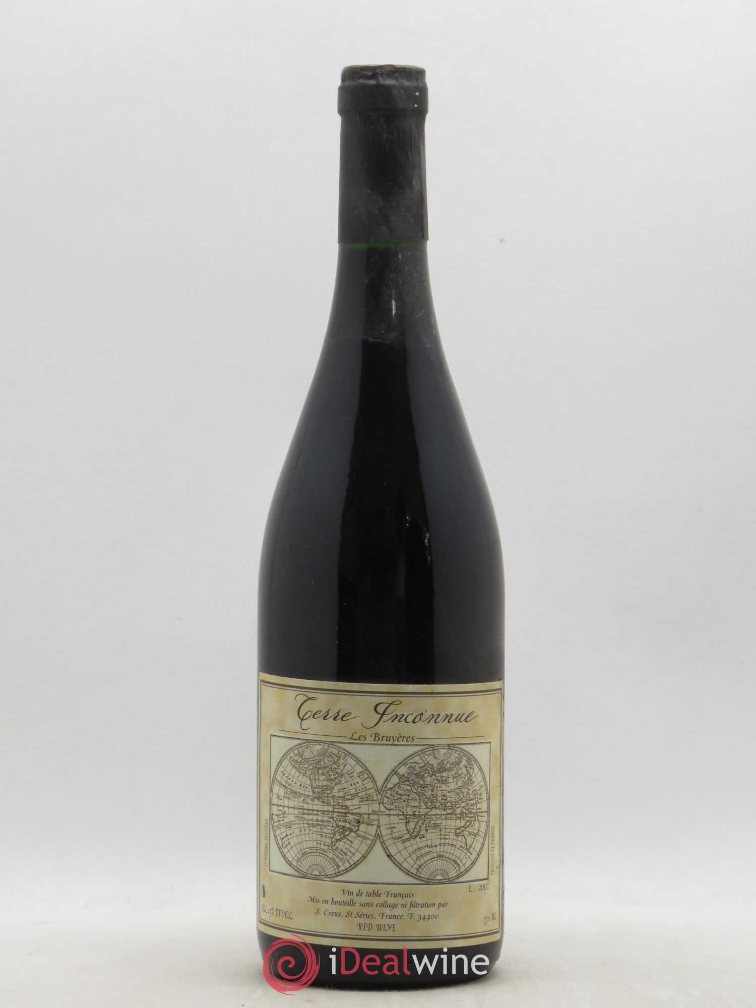 Vin de table Les Bruyères Terre Inconnue 2007 - Posten von 1 Flasche - 0