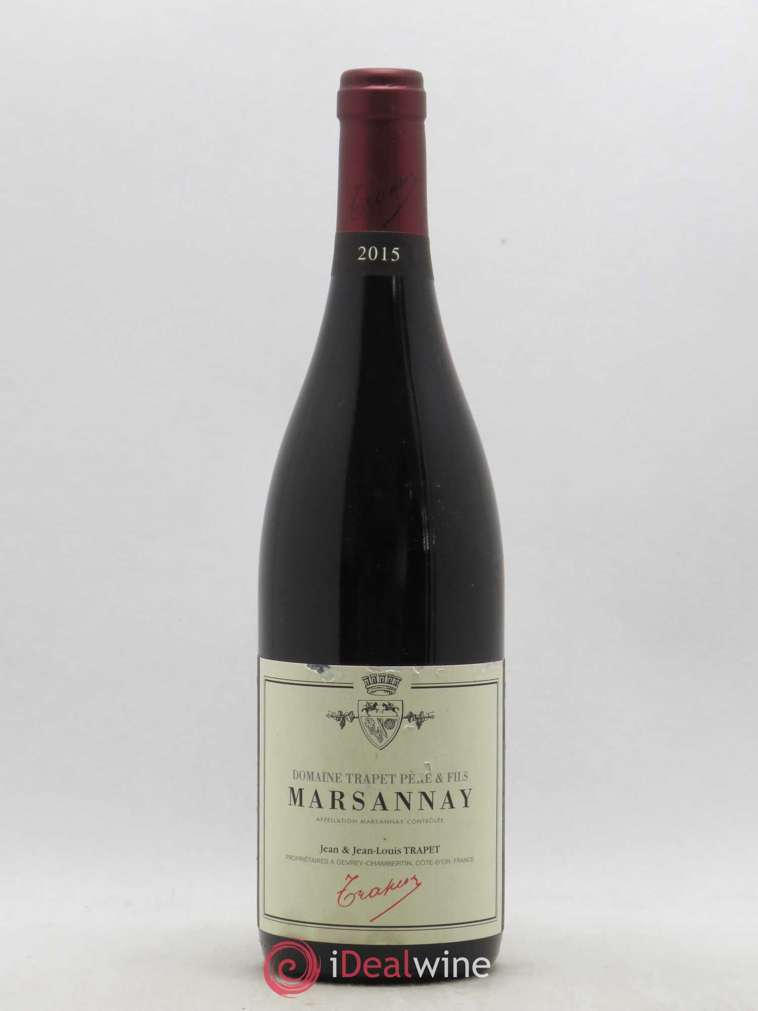 Marsannay Domaine Trapet 2015 - Lot de 1 bouteille - 0