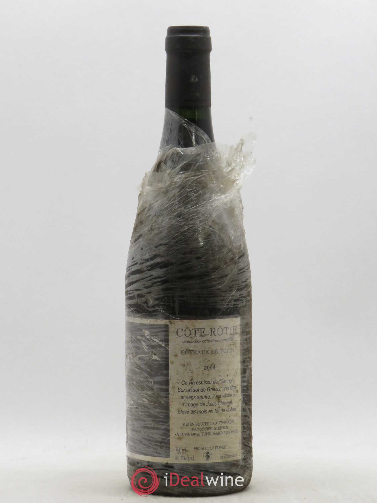 Côte-Rôtie Coteaux de Tupin Jean-Michel Stephan 2009 - Lot de 1 bouteille - 0