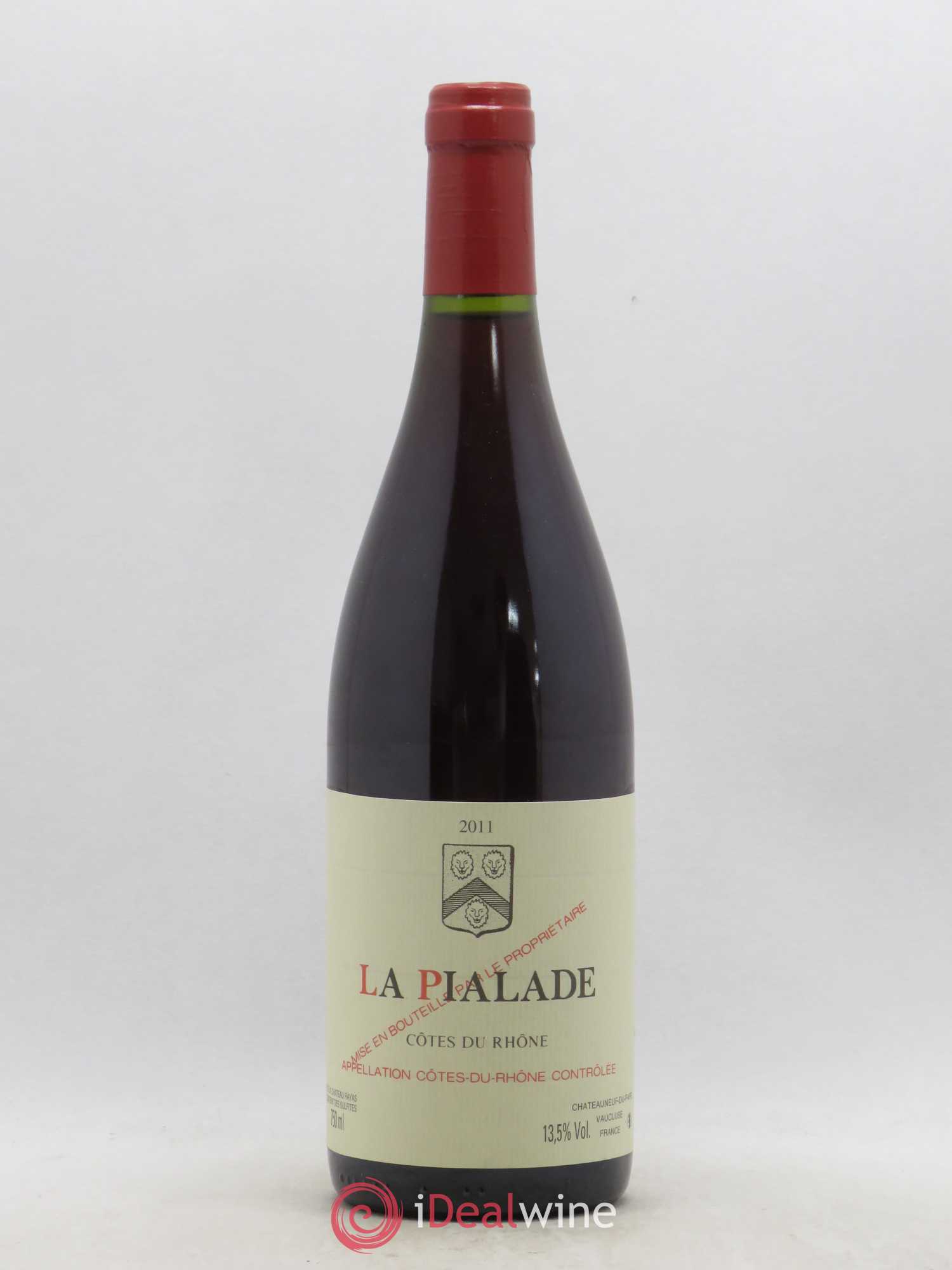 Côtes-du-Rhône La Pialade Emmanuel Reynaud 2011 - Lot de 1 bouteille - 0