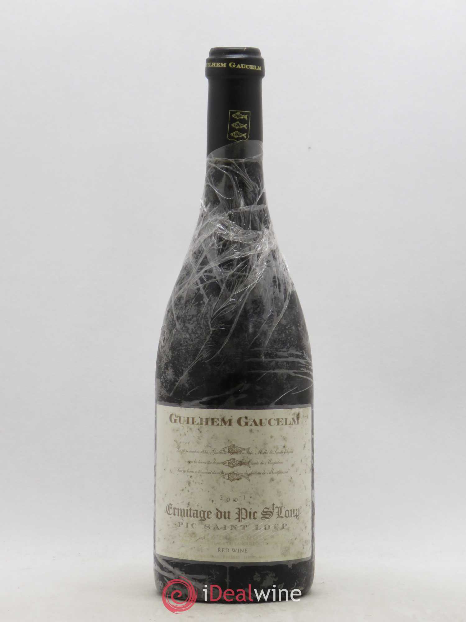Pic Saint-Loup Héritage du Pic Saint-Loup (anciennement Ermitage) Guilhem Gaucelm 2001 - Lot de 1 bouteille - 0